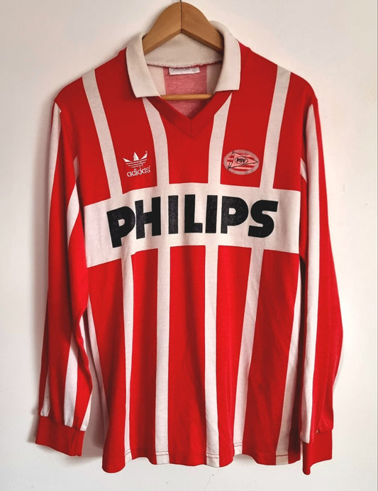 Adidas PSV 90/92 Long Sleeve Home Shirt Medium