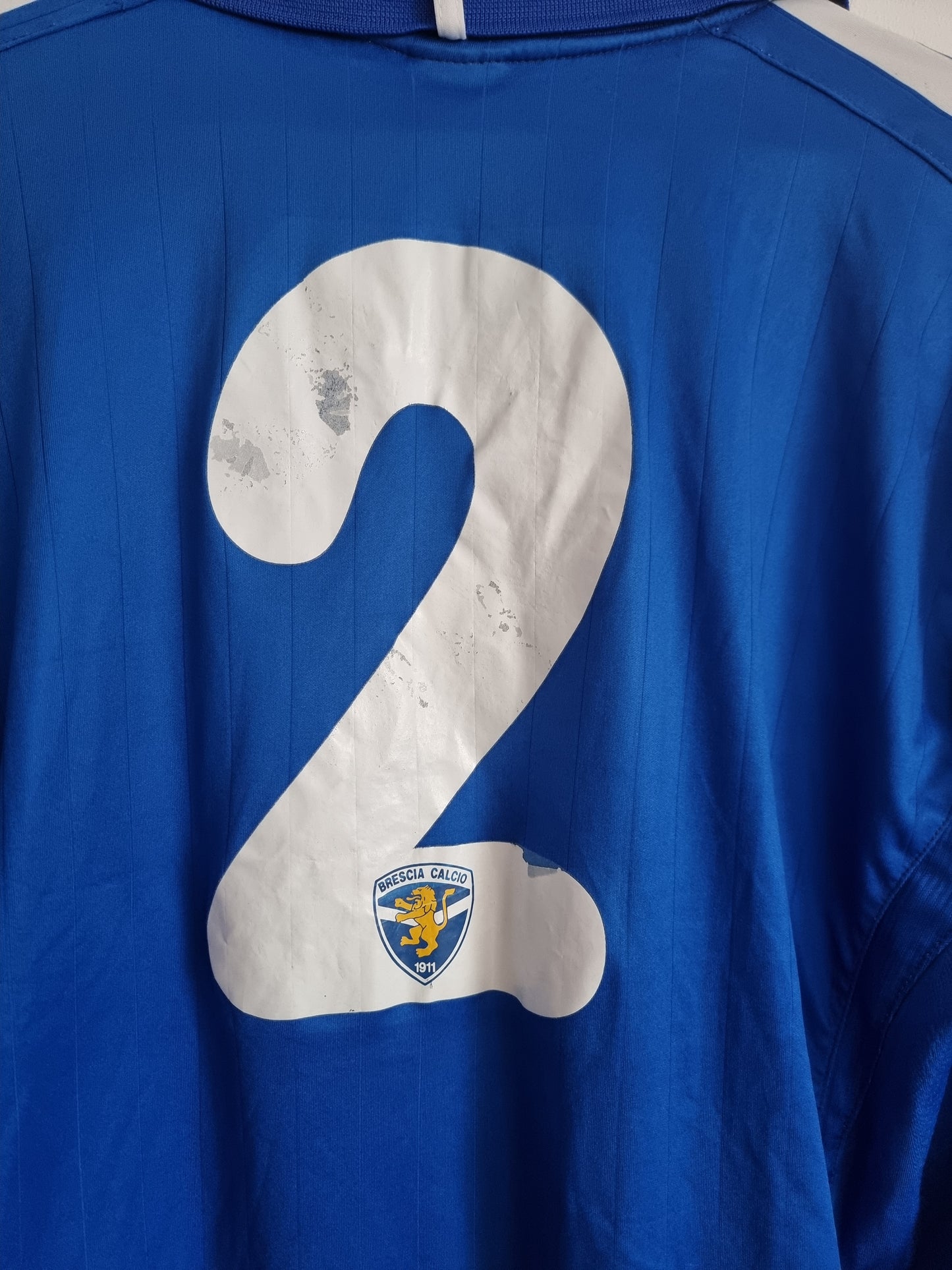 Asics Brescia 07/08 Match Issue Long Sleeve Primavera Home Shirt XL