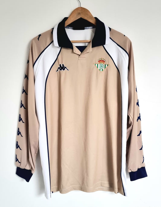 Kappa Real Betis 00/01 '16 (Denilson)' Player Spec Long Sleeve Away Shirt XL