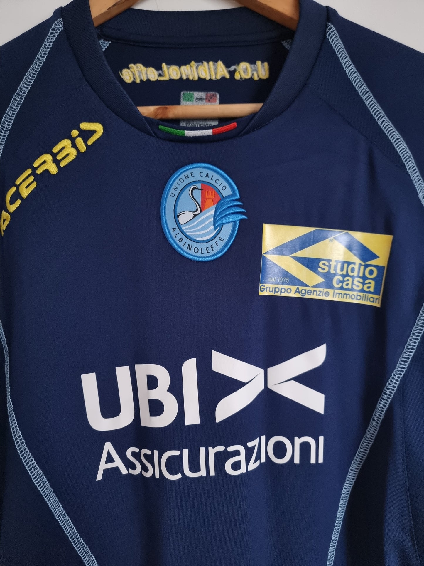 Acerbis Albinoleffe 10/11 'Bergamelli 3' Match Issue Away Shirt XL