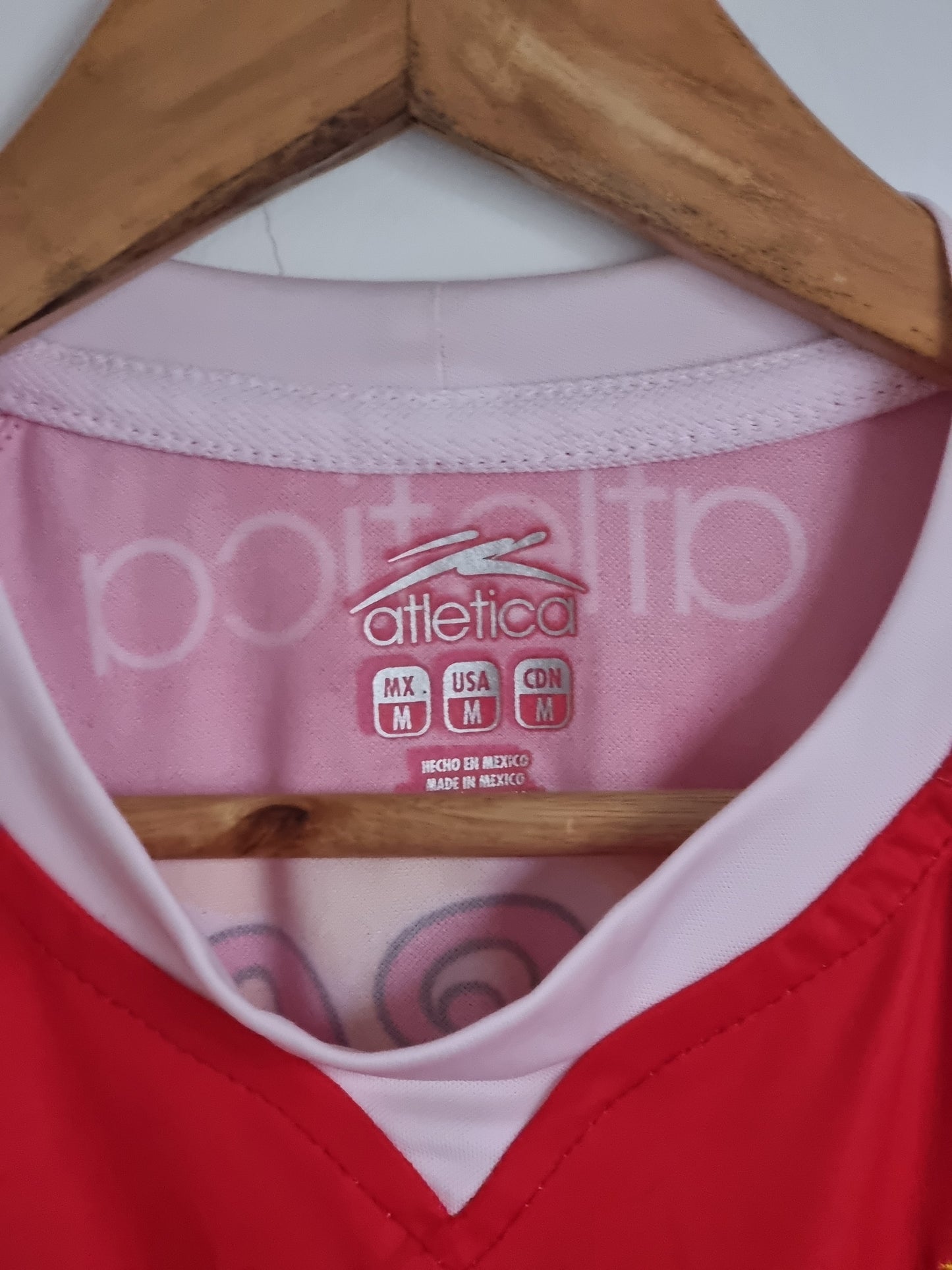 Atletica Tiburones Rojos Veracruz 07/08 'Rios 13' Home Shirt Medium