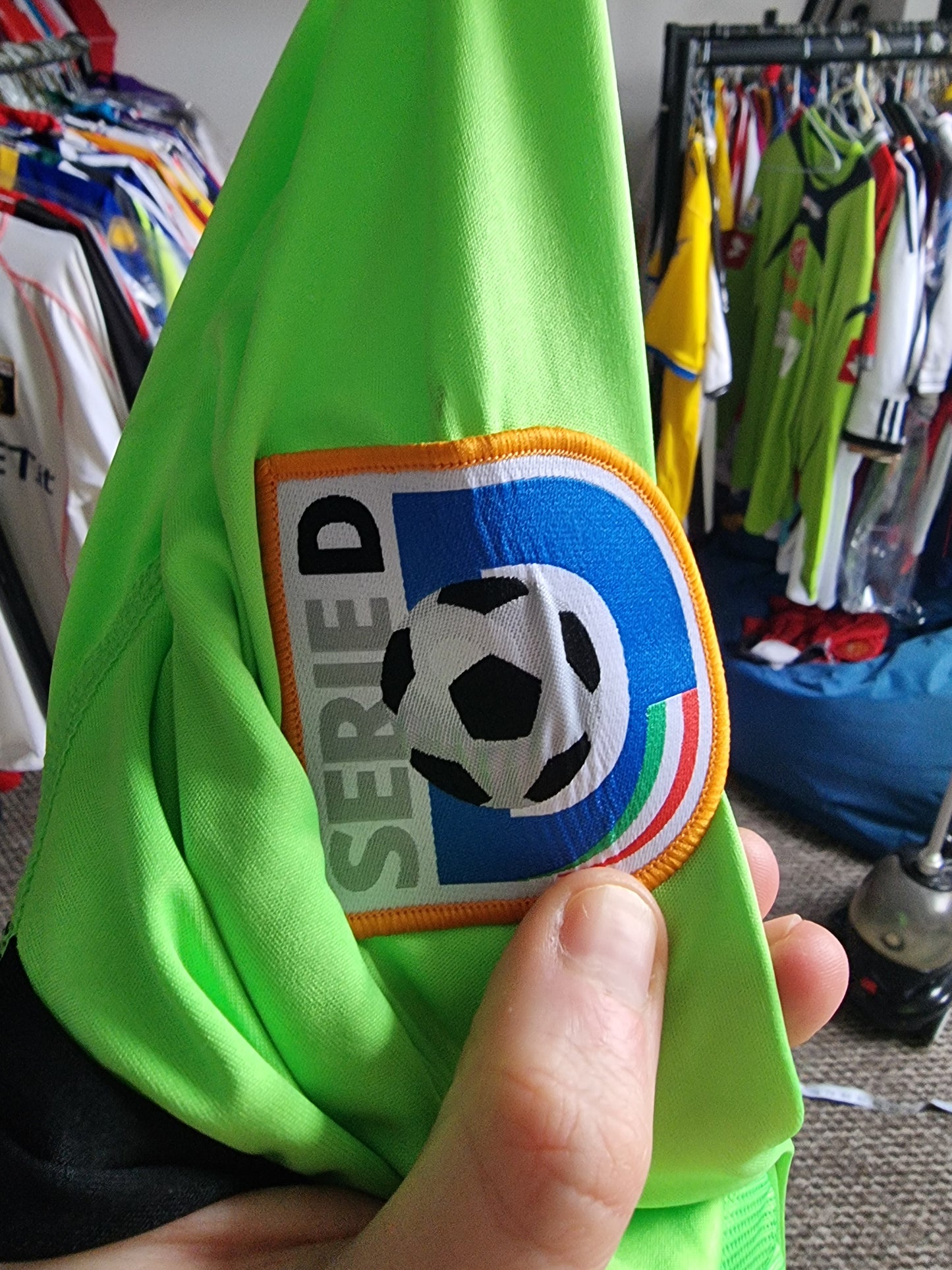 Joma ASD Citta Di Acireale 18/19 Player Issue Long Sleeve Goalkeeper Shirt Large