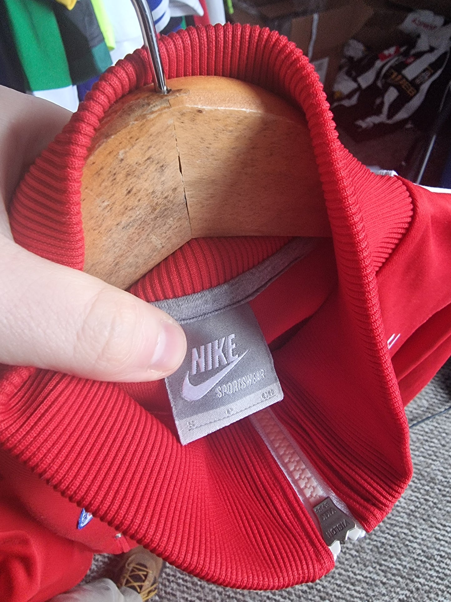 Nike Stade Malherbe Caen 12/13 Track Jacket Small