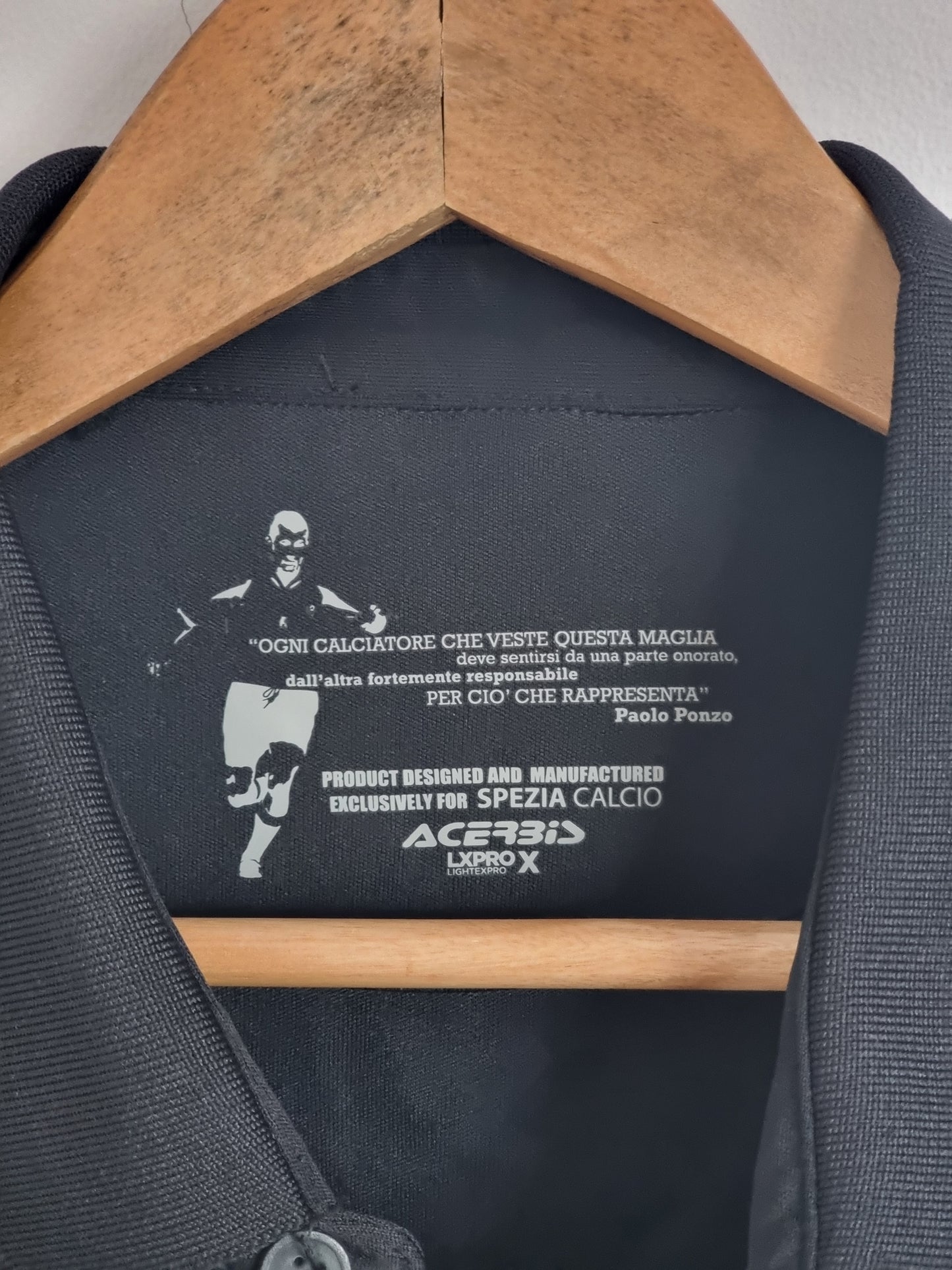 Acerbis BNWT Spezia 17/18 'Gilardino 10' Away Shirt Medium