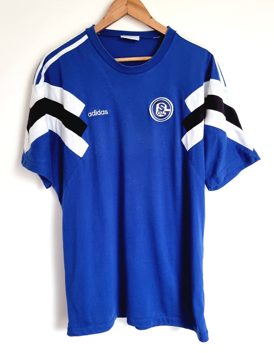 Adidas Schalke 92/94 Training T-Shirt Large