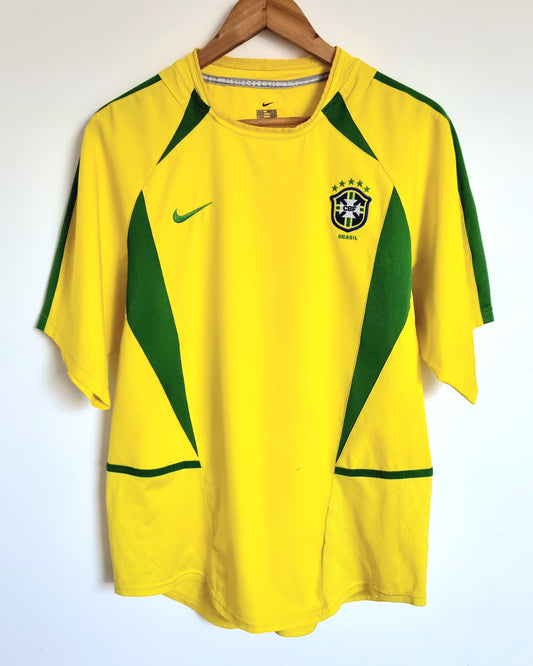 Nike Brazil 02/04 Home Shirt Medium