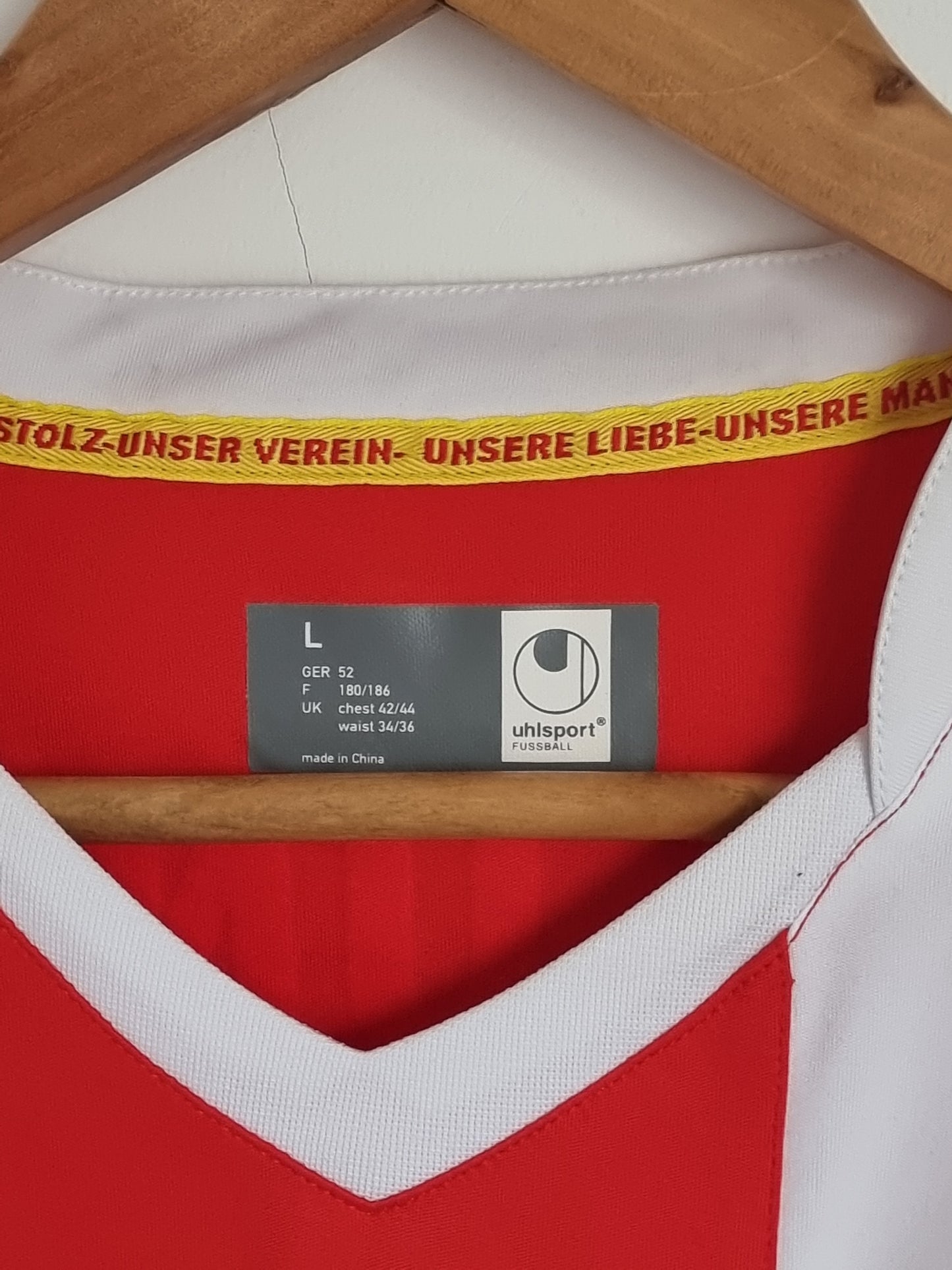 Uhlsport Union Berlin 14/15 Signed Home Shirt Large