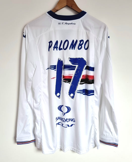 Joma Sampdoria 16/17 'Palombo 17' Long Sleeve Away Shirt Large