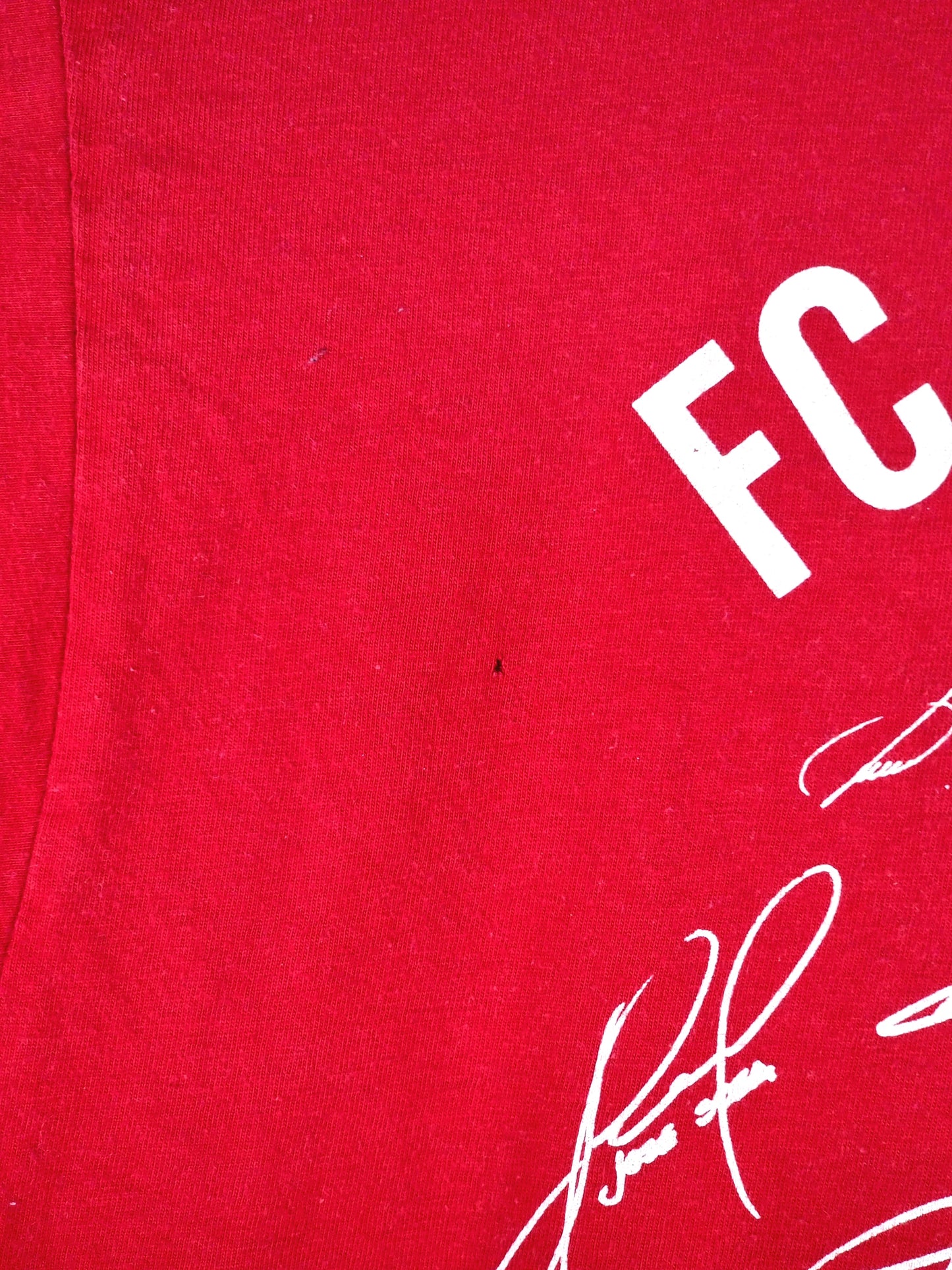 Bayern Munich 2007/08 Deutscher Meisure Fan T-Shirt XL