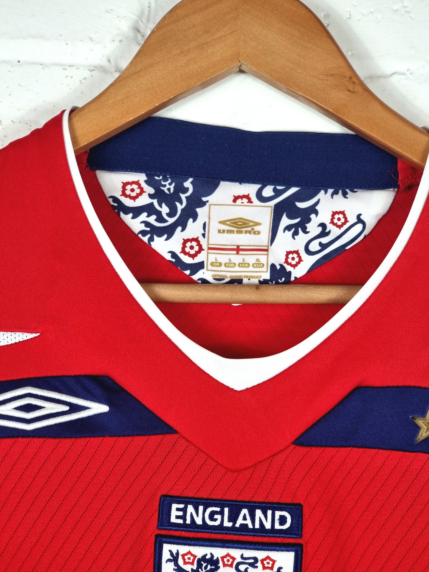 Umbro England 2008/10 Away Shirt Large