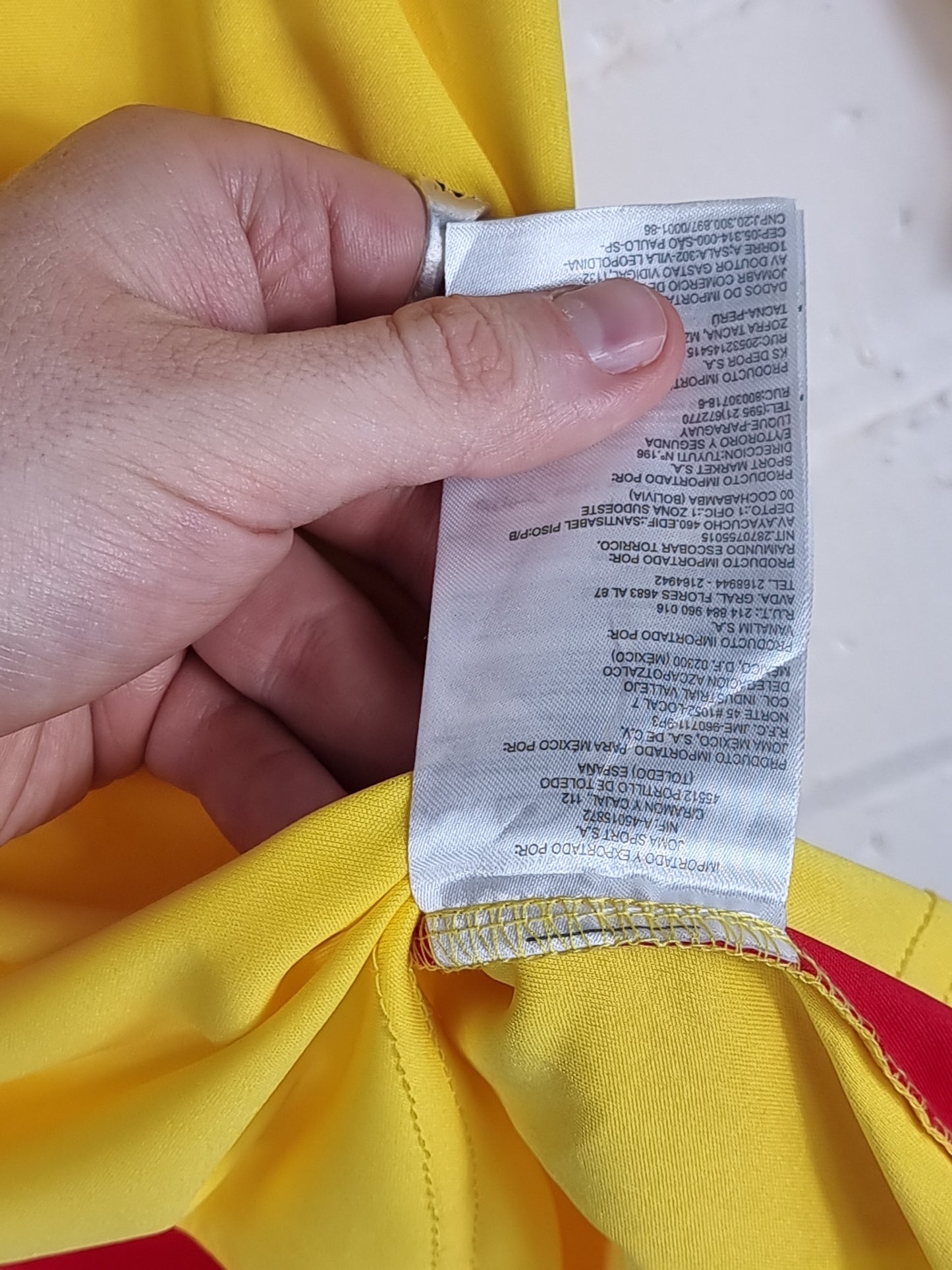 Joma Romania 2015/16 BNWT Home Shirt Small