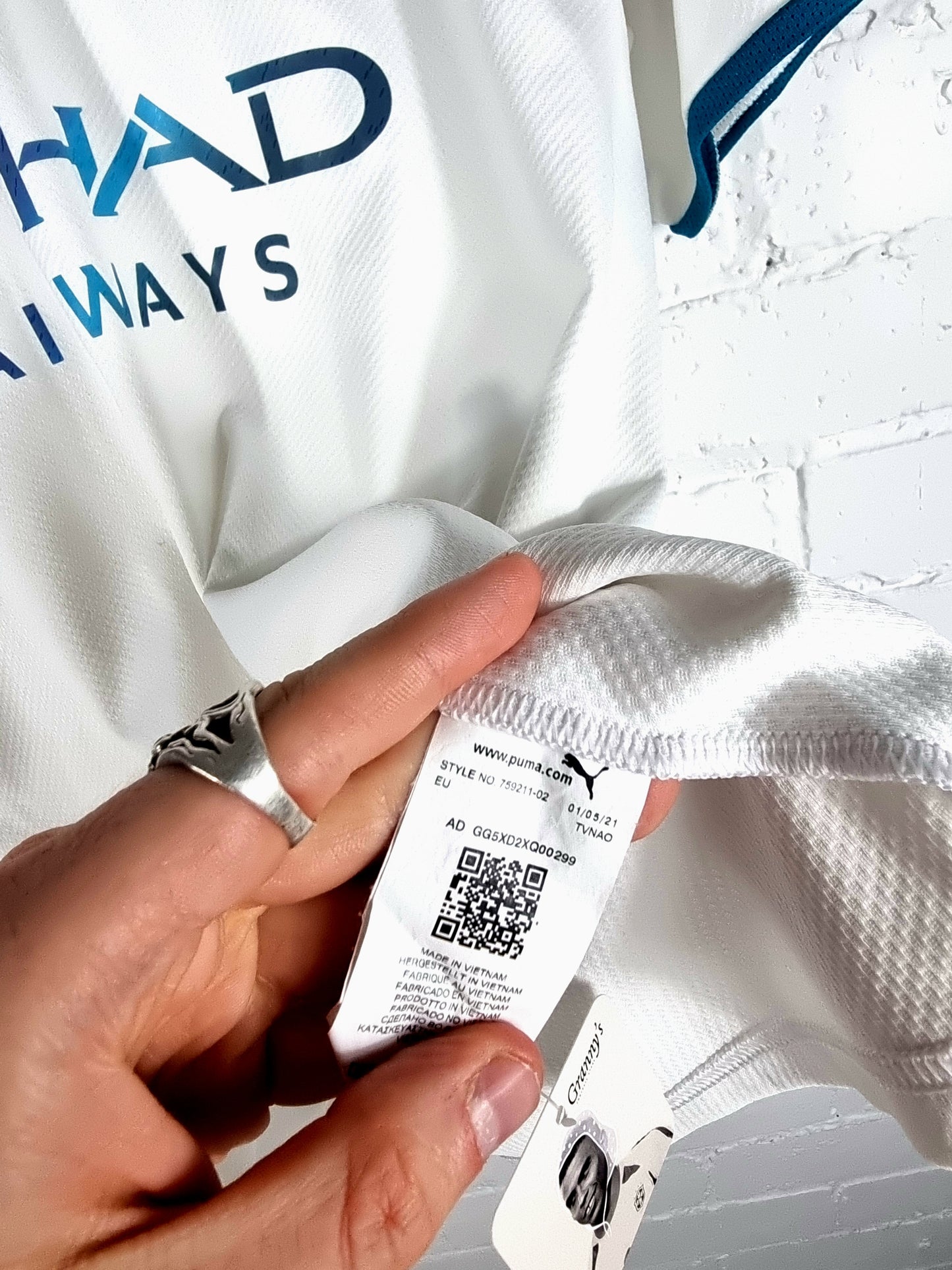 Puma Manchester City 2021/22 Away Shirt XL