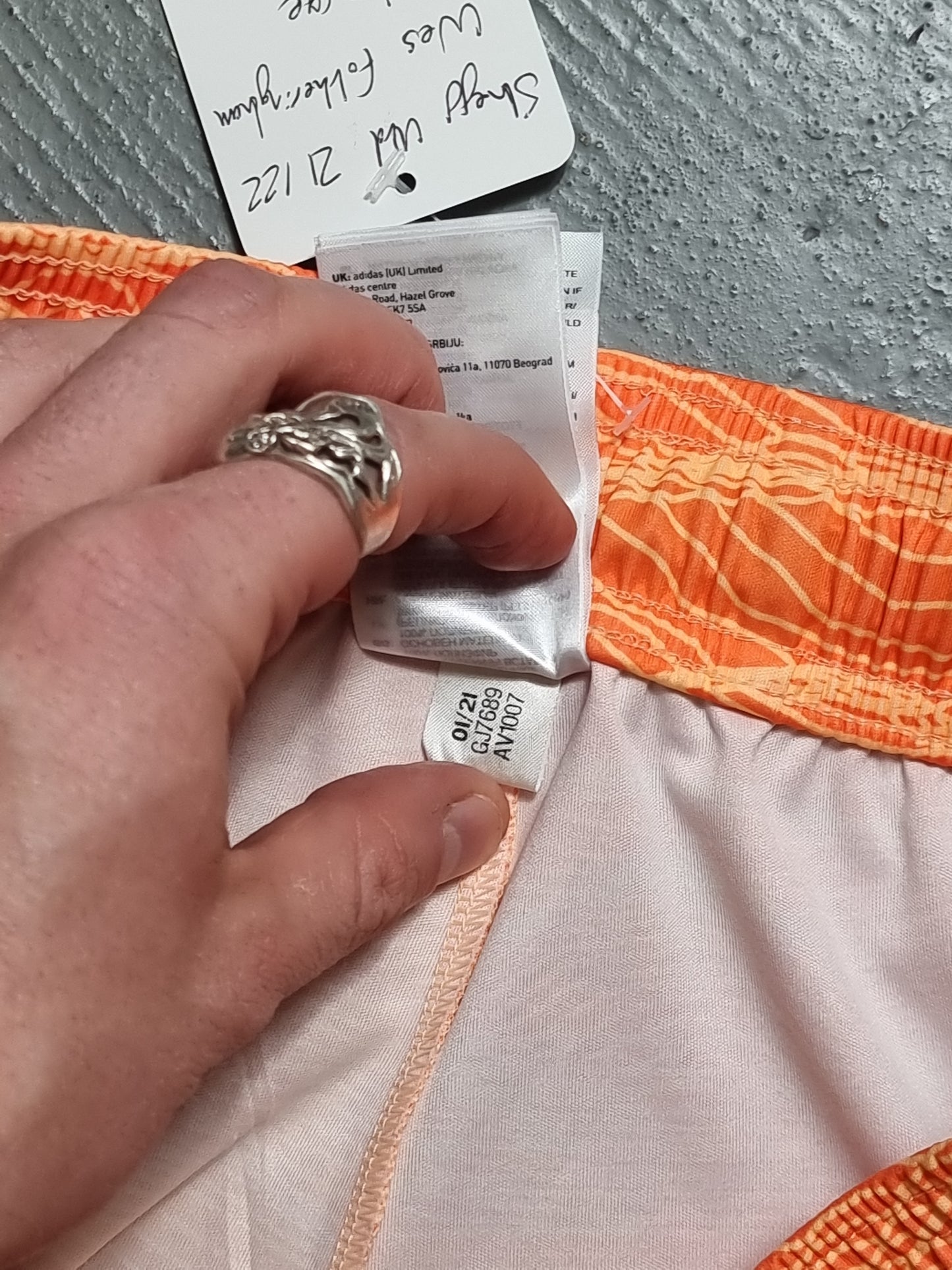 Adidas Sheffield United 2021/22 '18 (Foderingham)' Goalkeeper Shorts Large