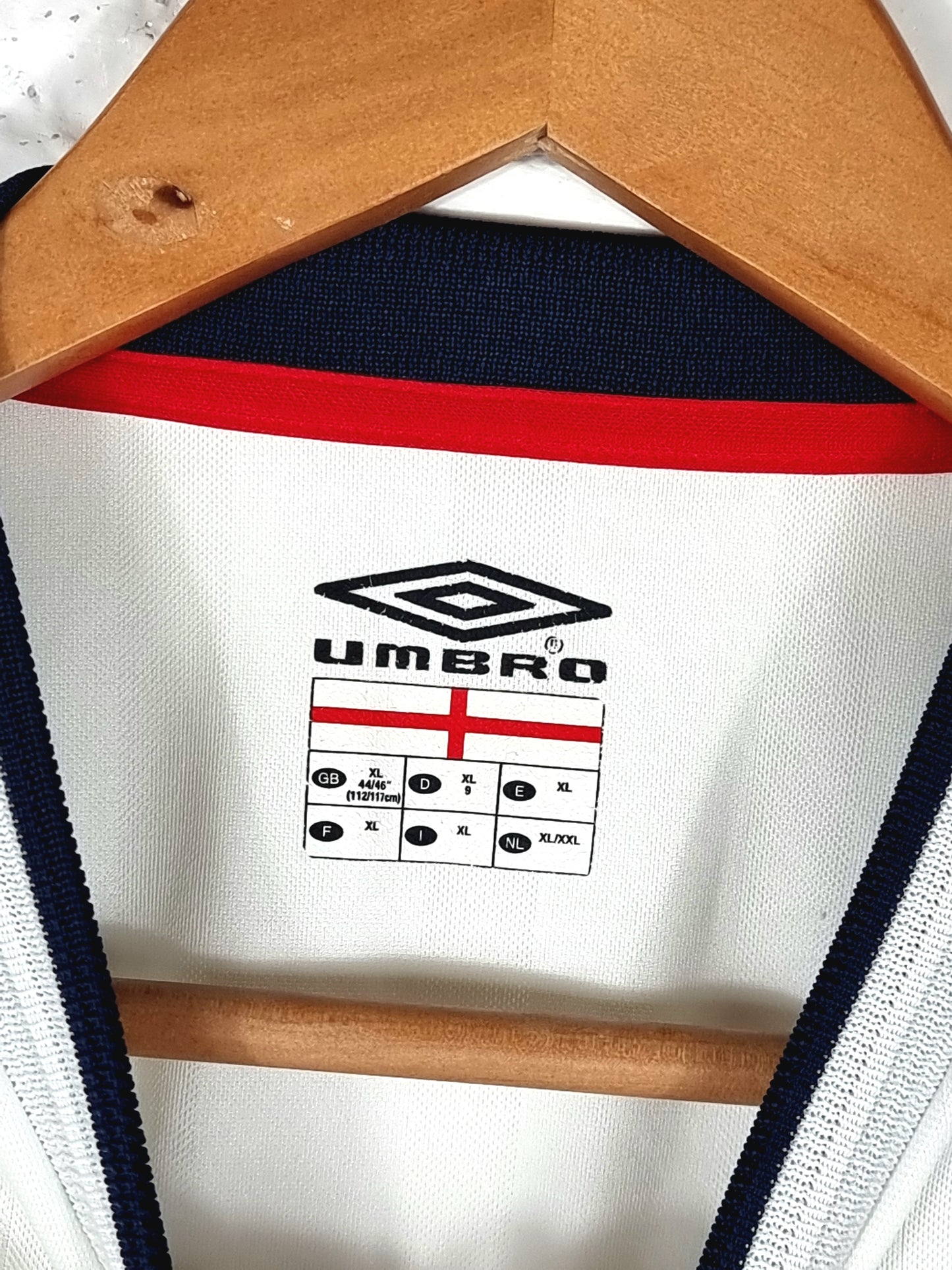 Umbro England 2001/03 Home Shirt XL