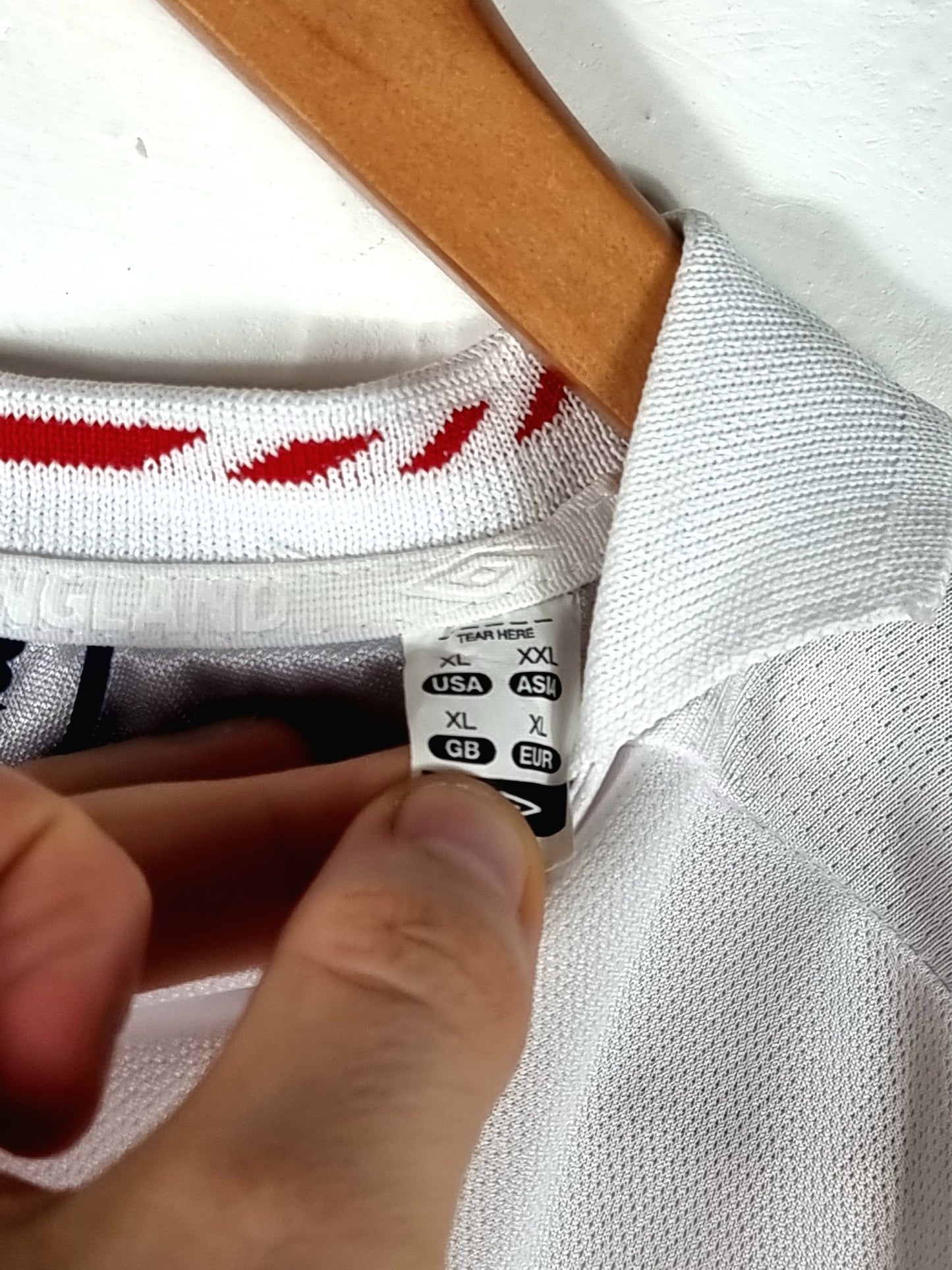 Umbro England 2005/07 Deadstock Home Shirt XL