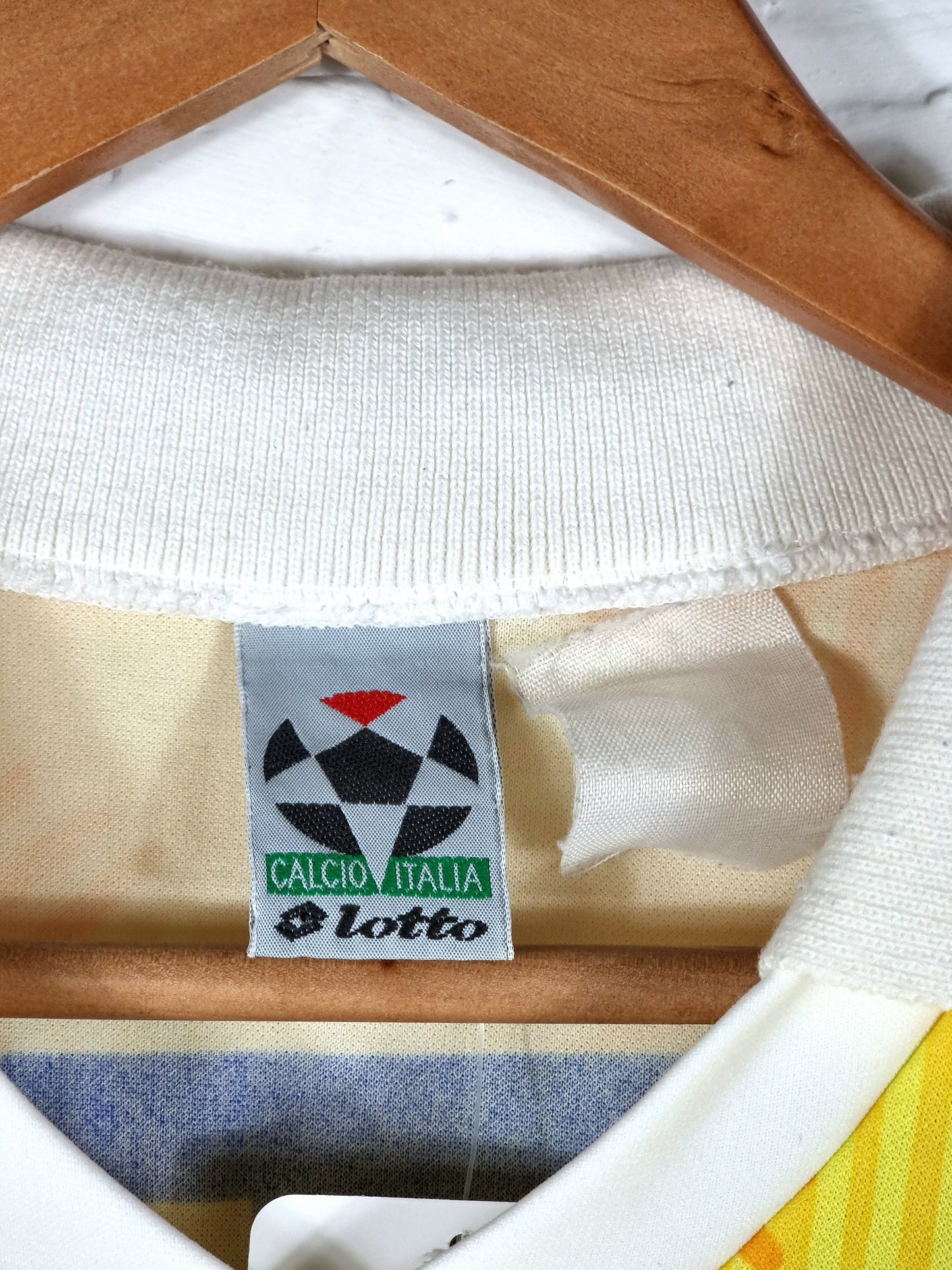 Lotto 1991/92 Vintage Long Sleeve Swiss Template Shirt XL