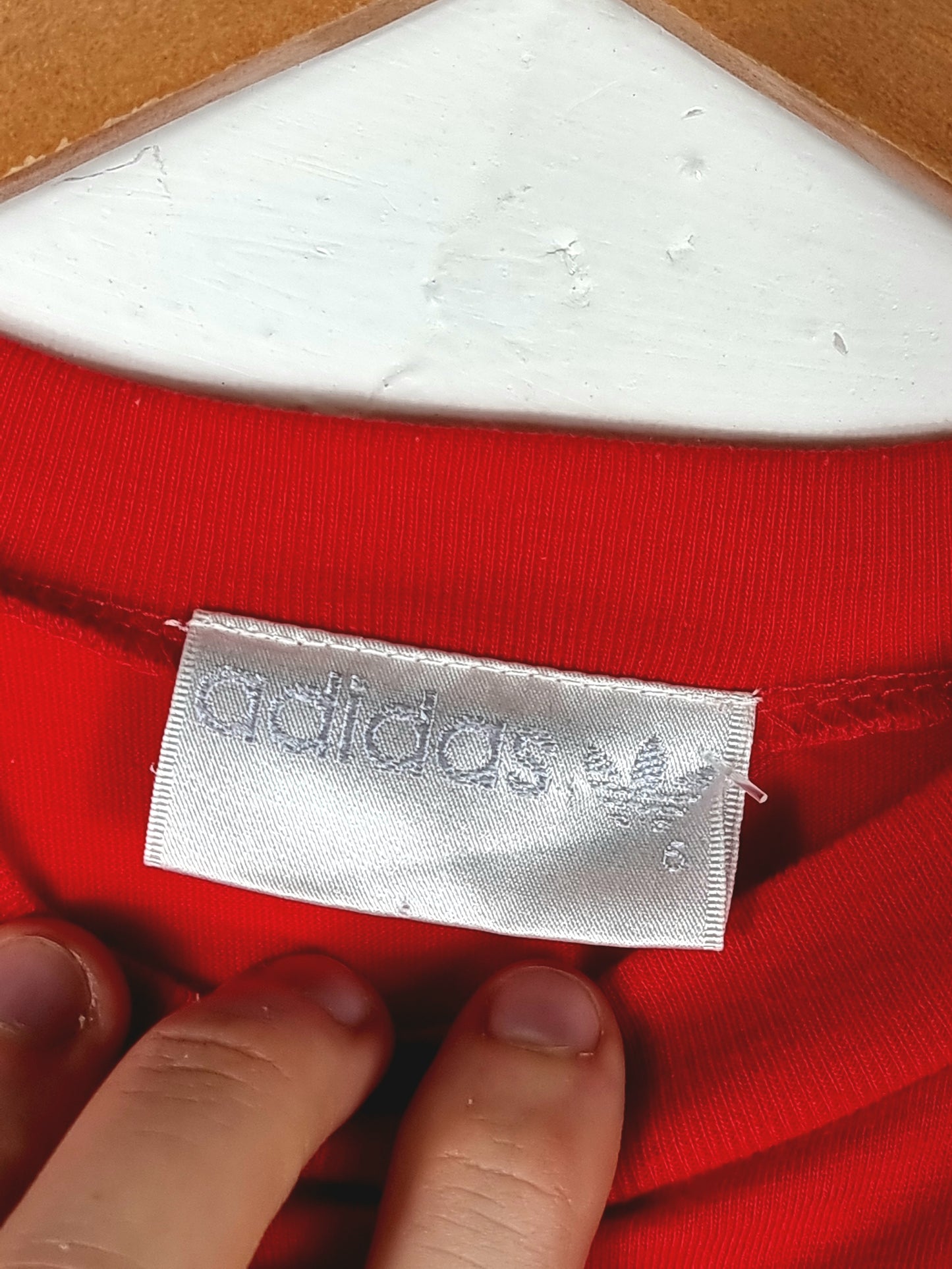 Adidas 1990s Cotton Leisure T-Shirt Medium