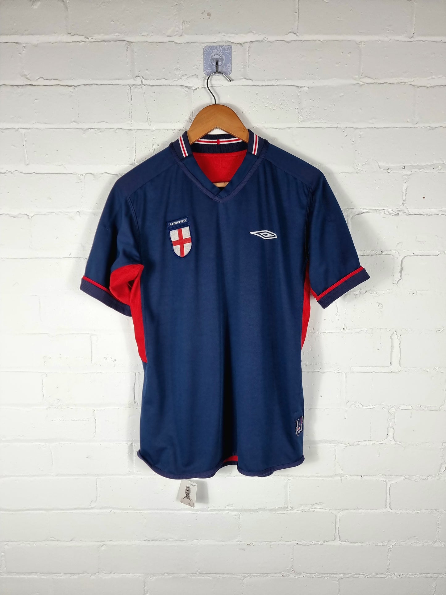 Umbro England 2002/04 Reversible Away Shirt Small