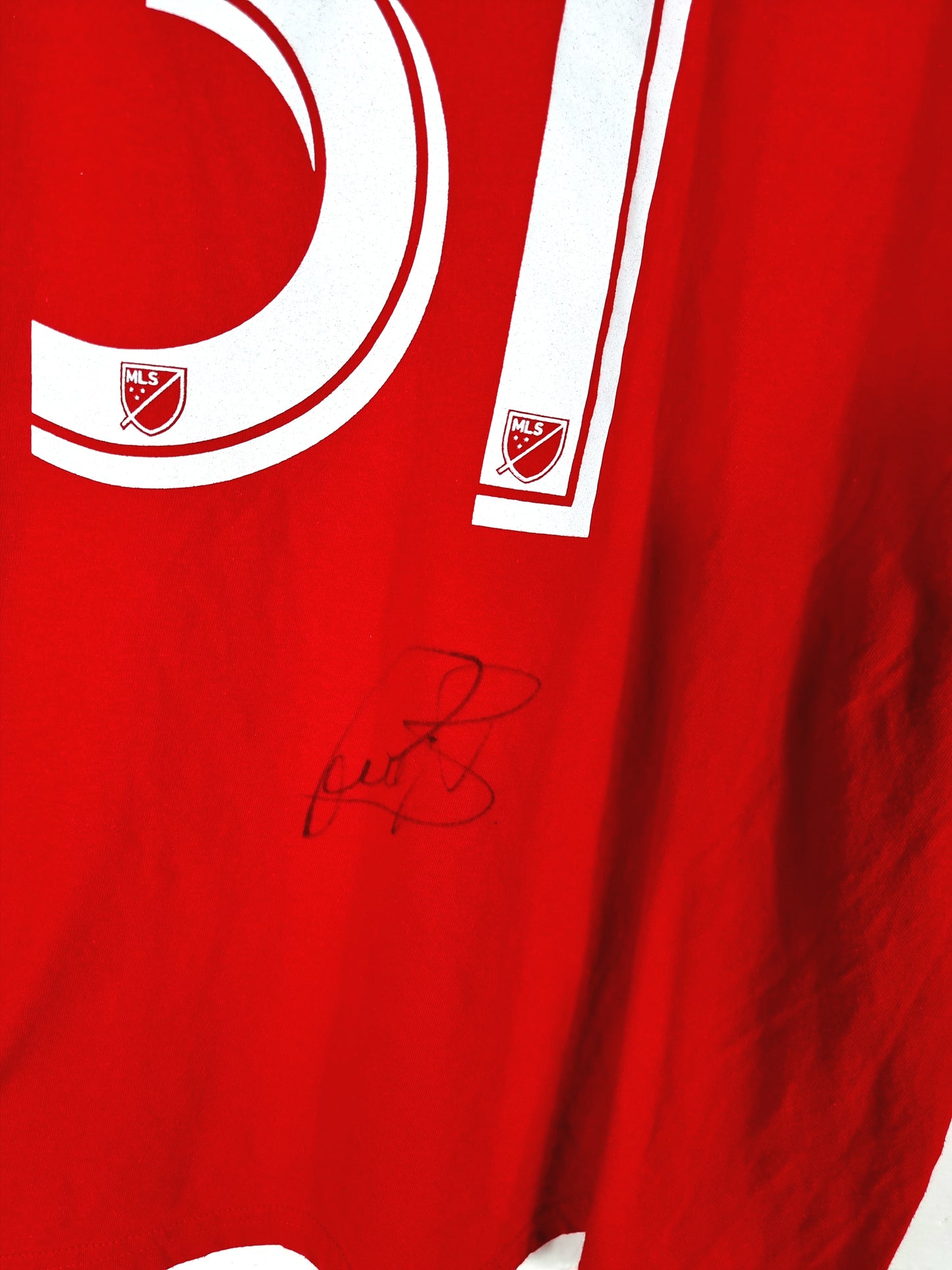 Adidas Chicago Fire 2017 'Schweinsteiger 31' Signed Cotton Leisure T-Shirt Medium