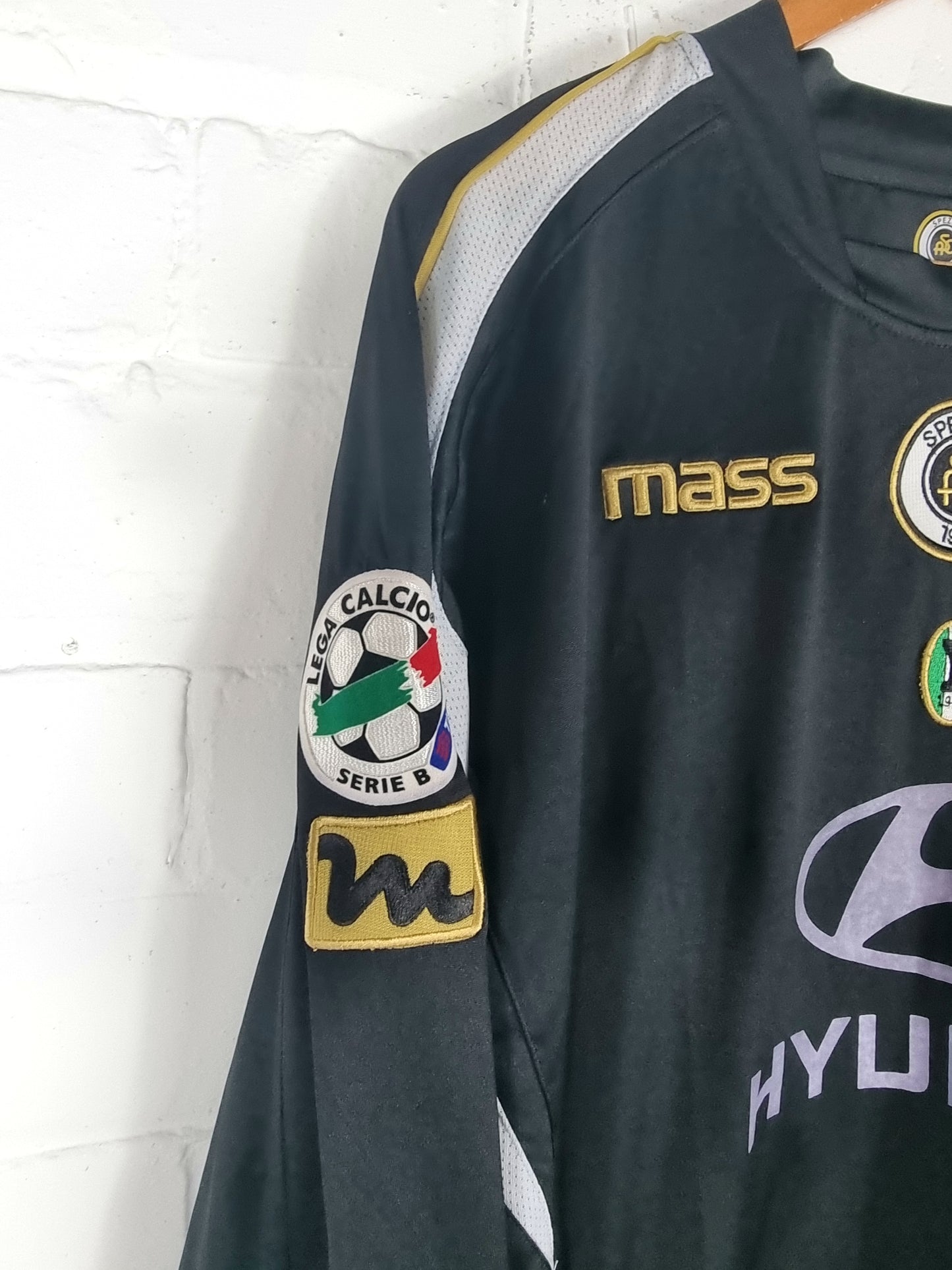 Mass Spezia 2006/07 'Mondini 37' Long Sleeve Match Issue Goalkeeper Shirt XL