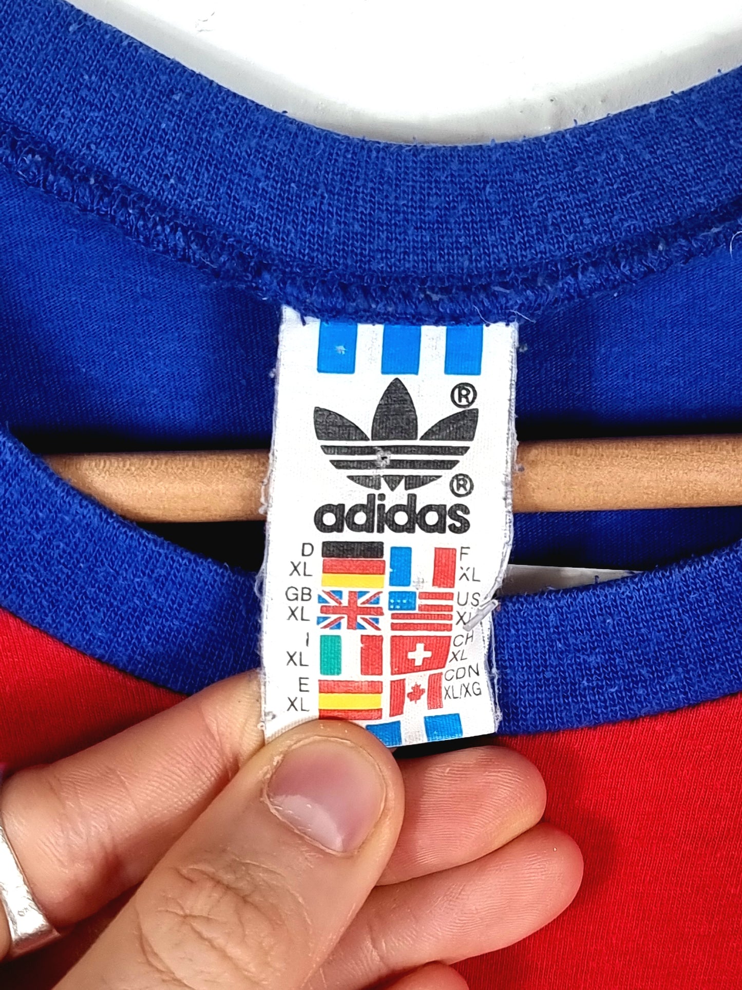 Adidas Bayern Munich 1995/96 Cotton Training T-Shirt XL