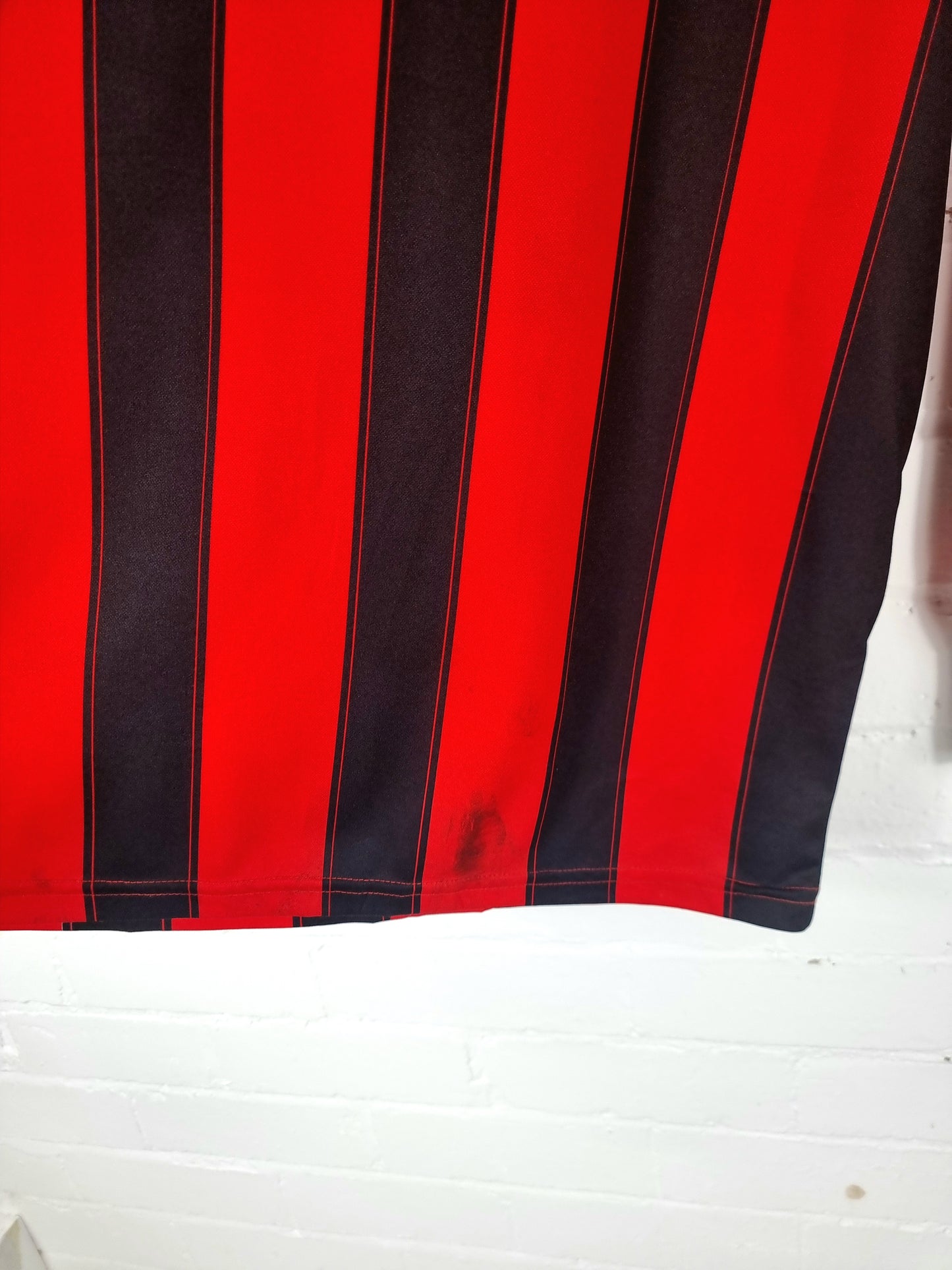 Adidas Foggia 1995/96 'Oshadogan 20' Match Issue Long Sleeve Home Shirt XL