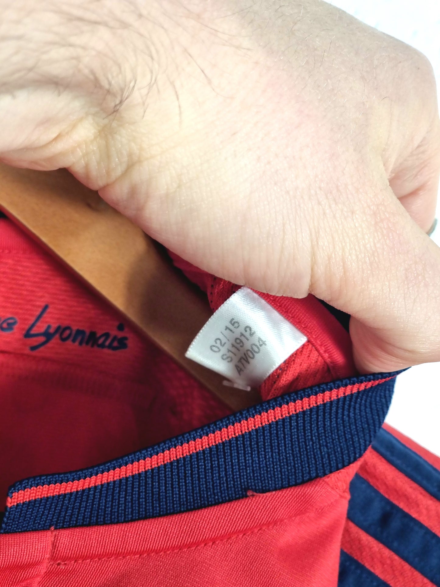 Adidas Lyon 2015/16 Away Shirt Large