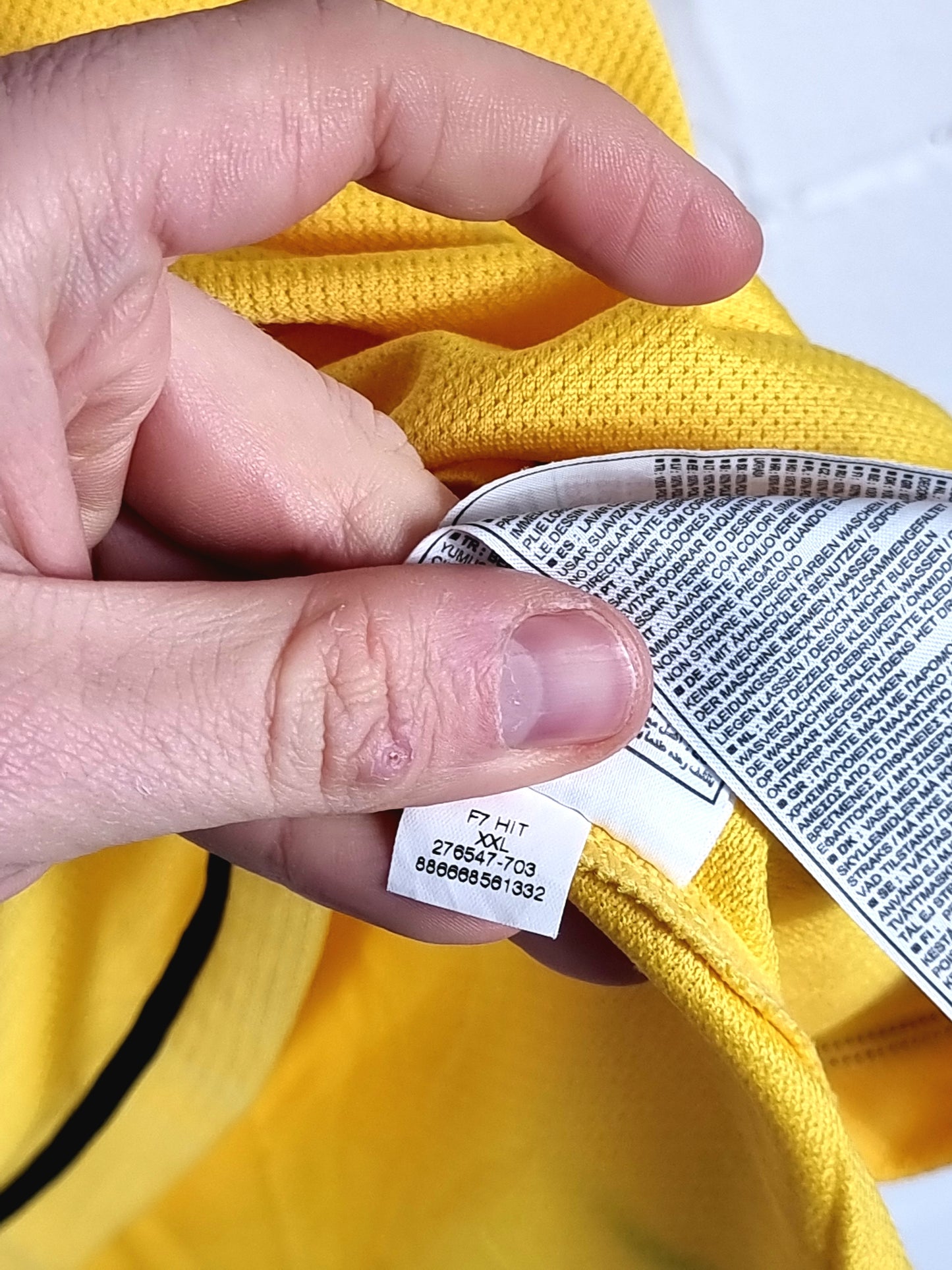 Nike Borussia Dortmund 2007/08 Home Shirt XXL