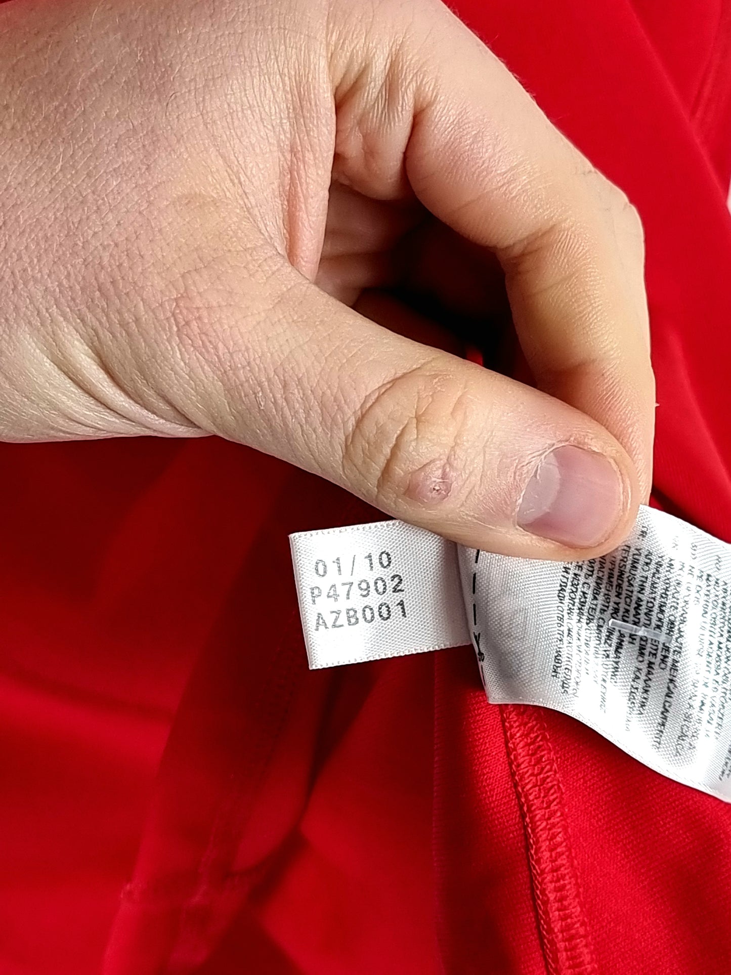 Adidas Spain 2010/11 Home Shirt Medium