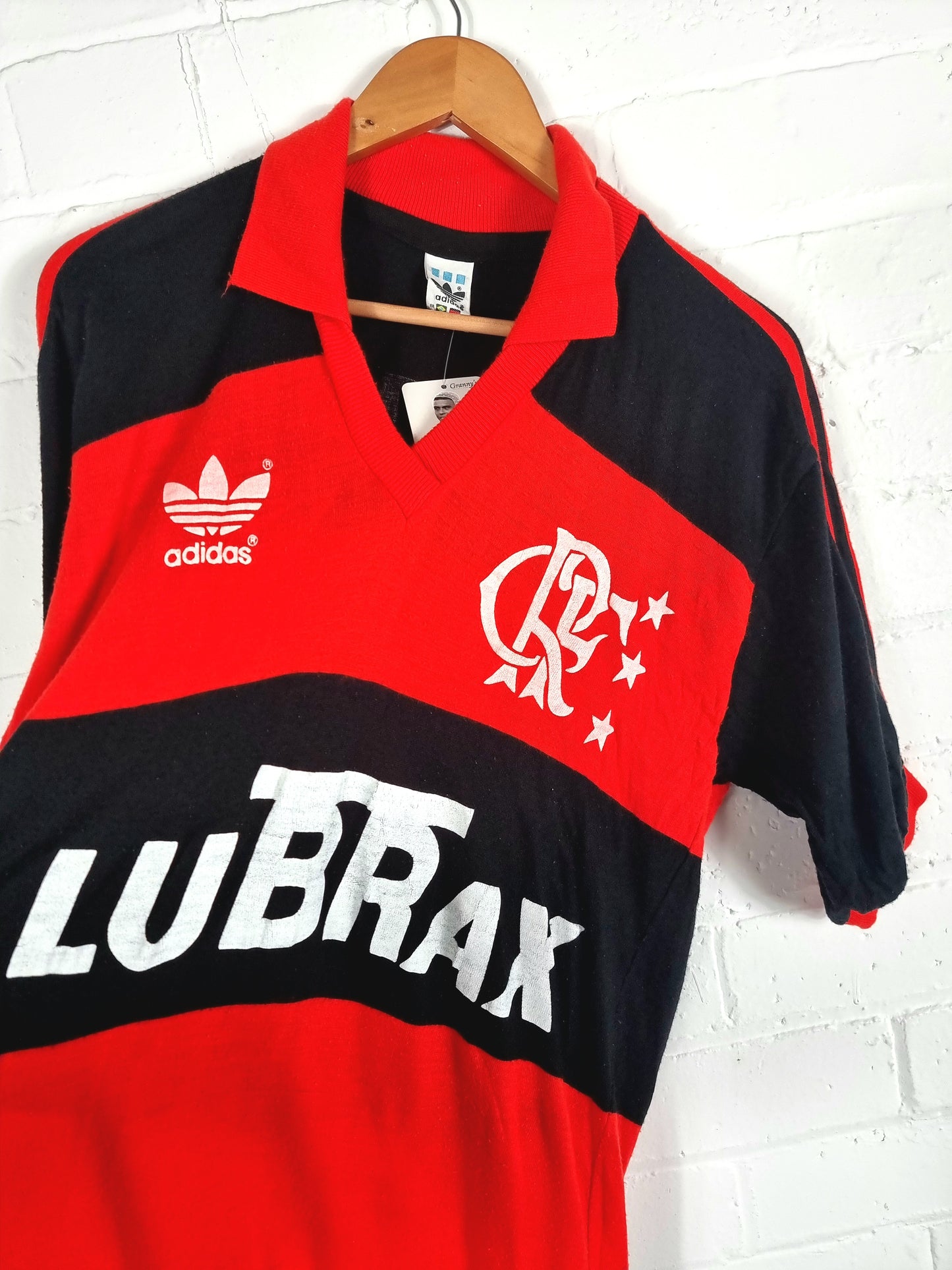 Adidas Flamengo 1987/90 Home Shirt Large