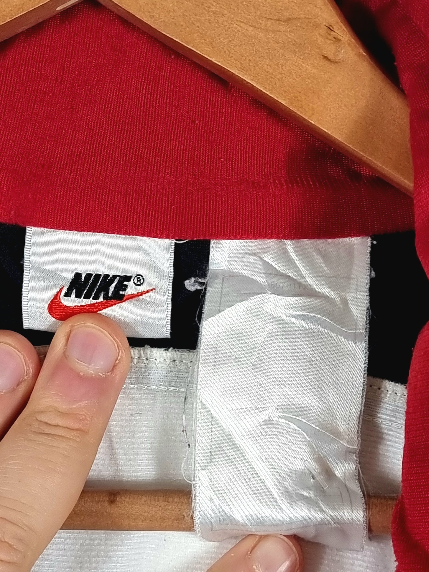 Nike 1990s Vintage Swoosh Track Jacket XL