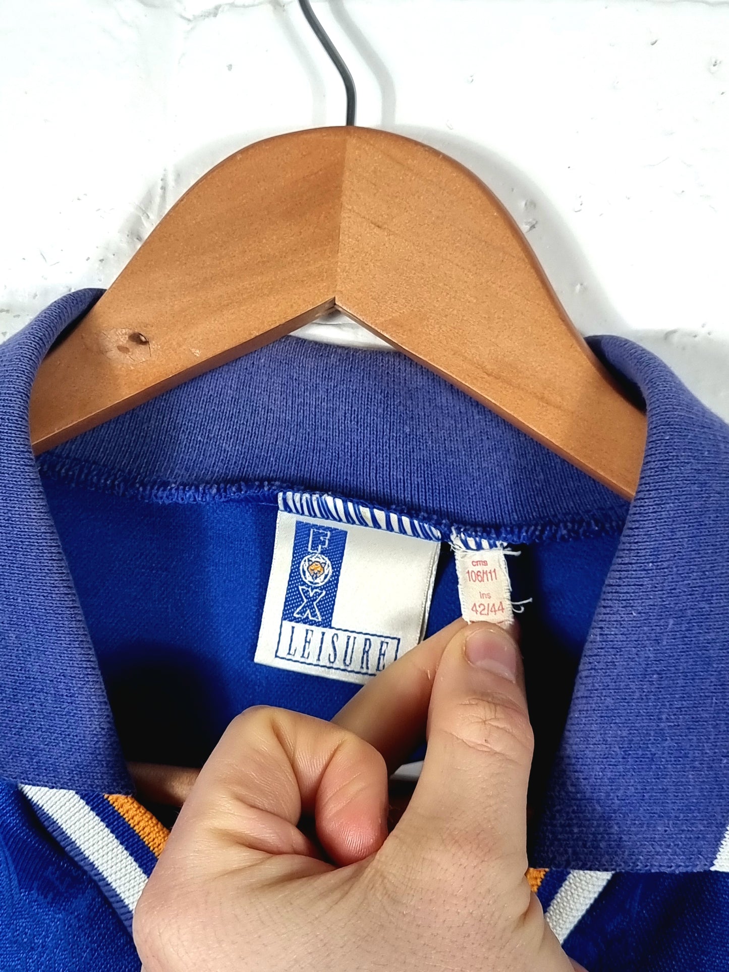 Fox Leisure Leicester City 1994/96 Home Shirt Large