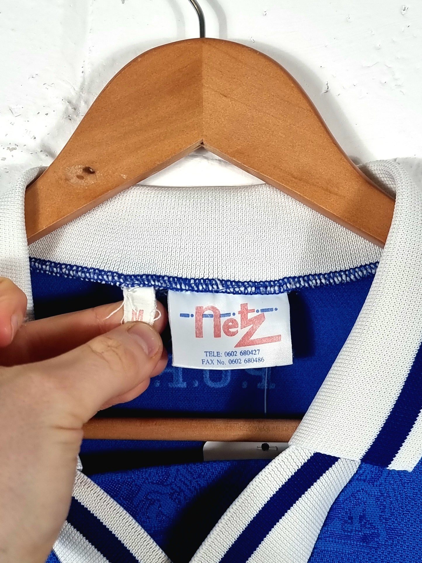 Netz Peterborough United 1995/96 Home Shirt Medium