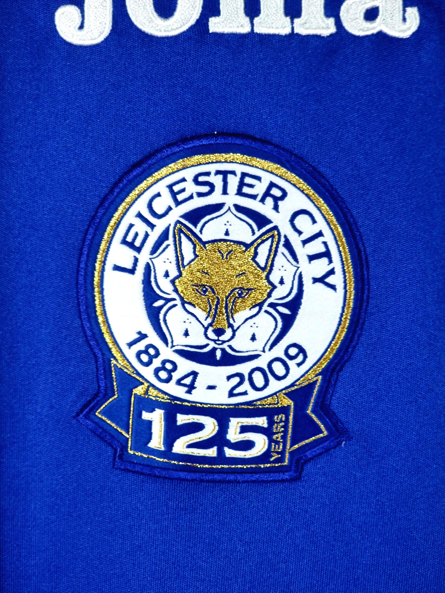 Joma Leicester City 2009/10 '125 Years' Anniversary Home Shirt Large