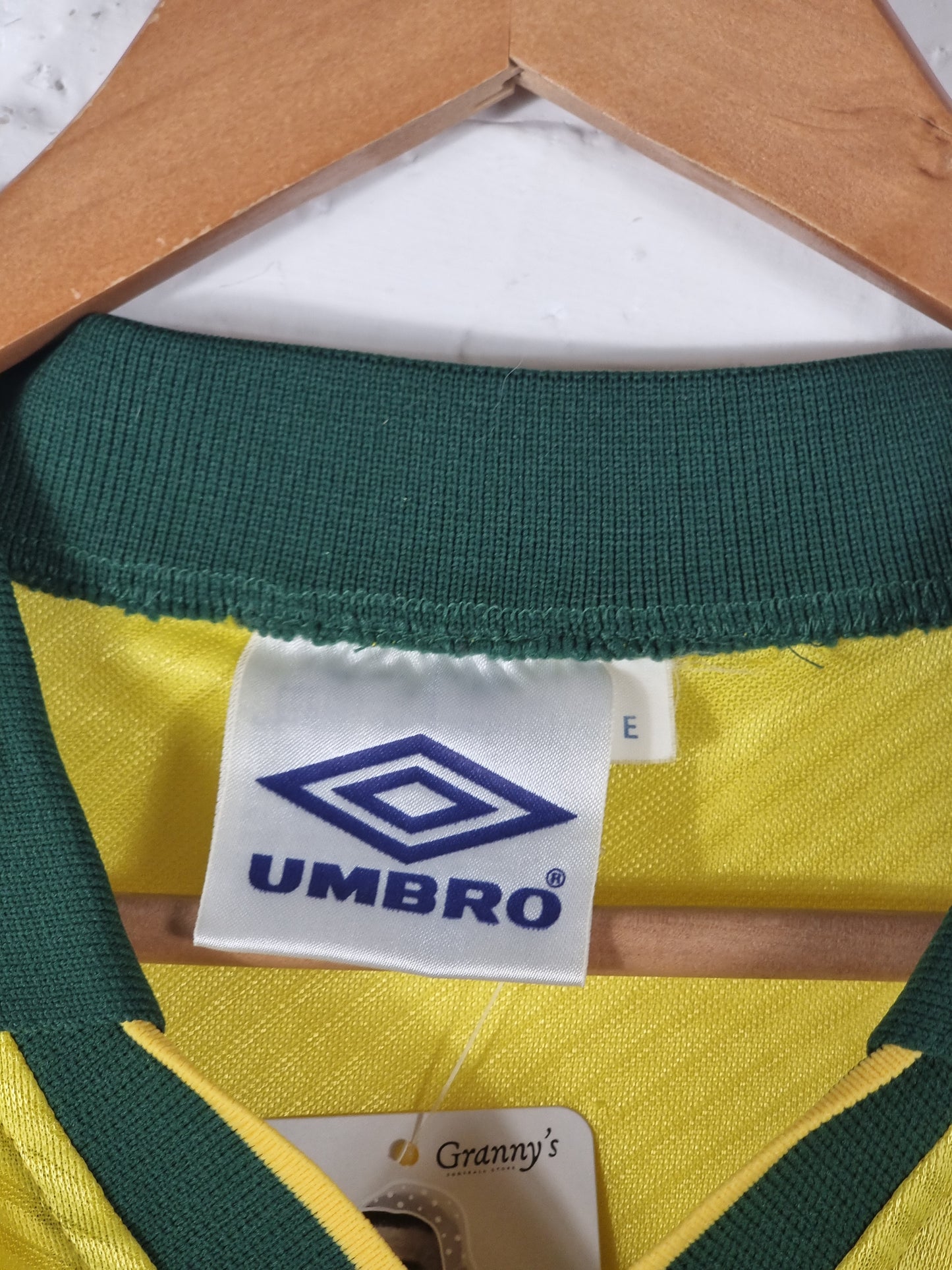 Umbro Brazil 1994/97 Home Shirt XL
