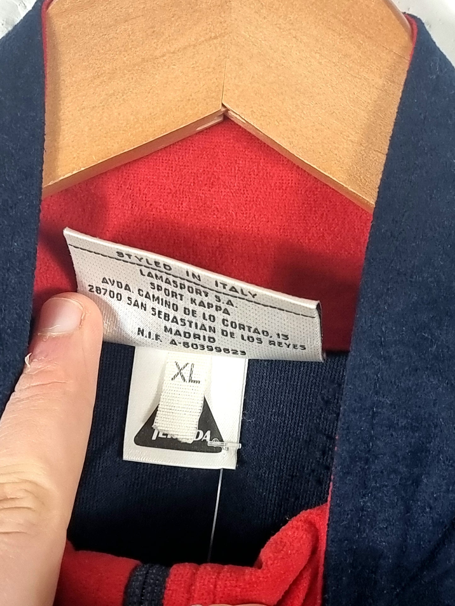 Kappa Barcelona 1992/95 Track Jacket XL