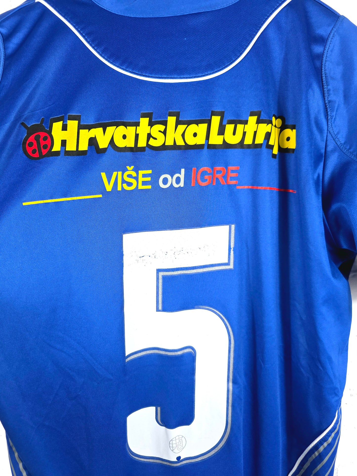 Diadora Dinamo Zagreb 2007/08 Youth Match Issue Home Shirt Medium