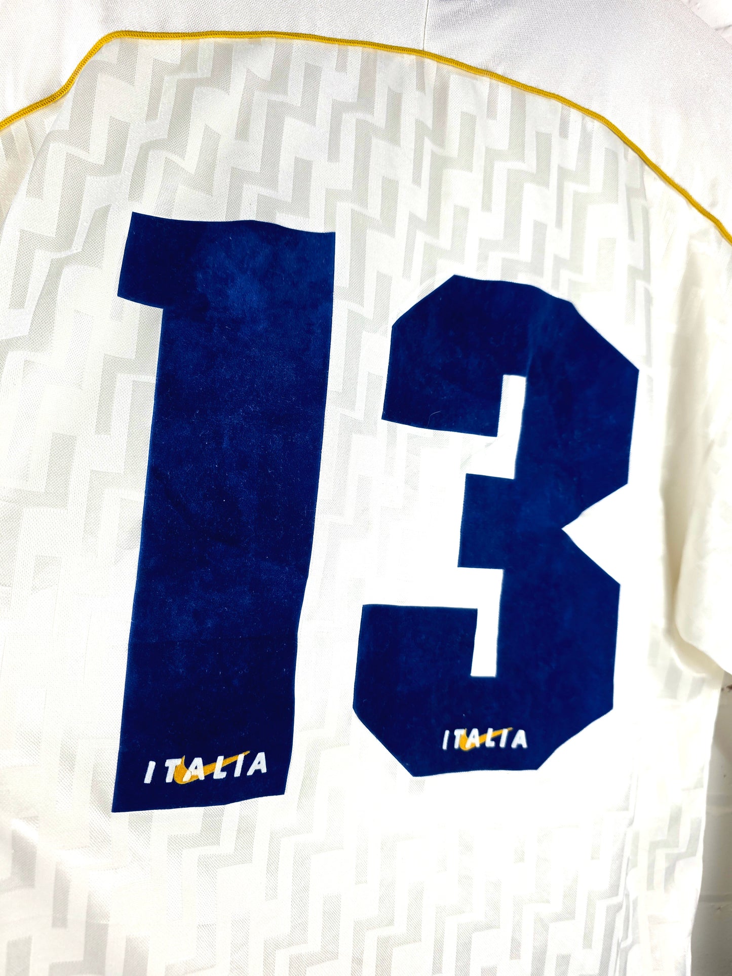 Nike Italy 1995/96 Long Sleeve Match Issue Away Shirt Large