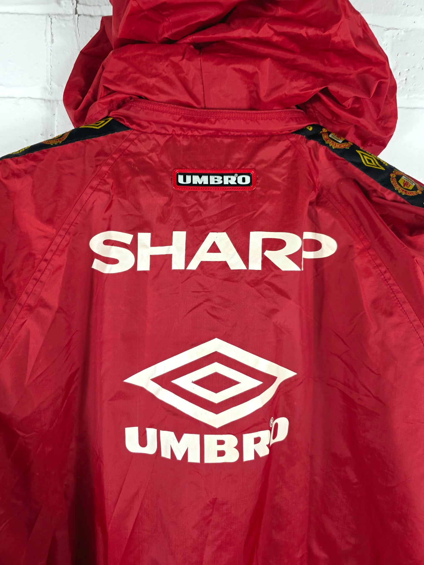Umbro Manchester United 1996/97 Windbreaker Jacket Large
