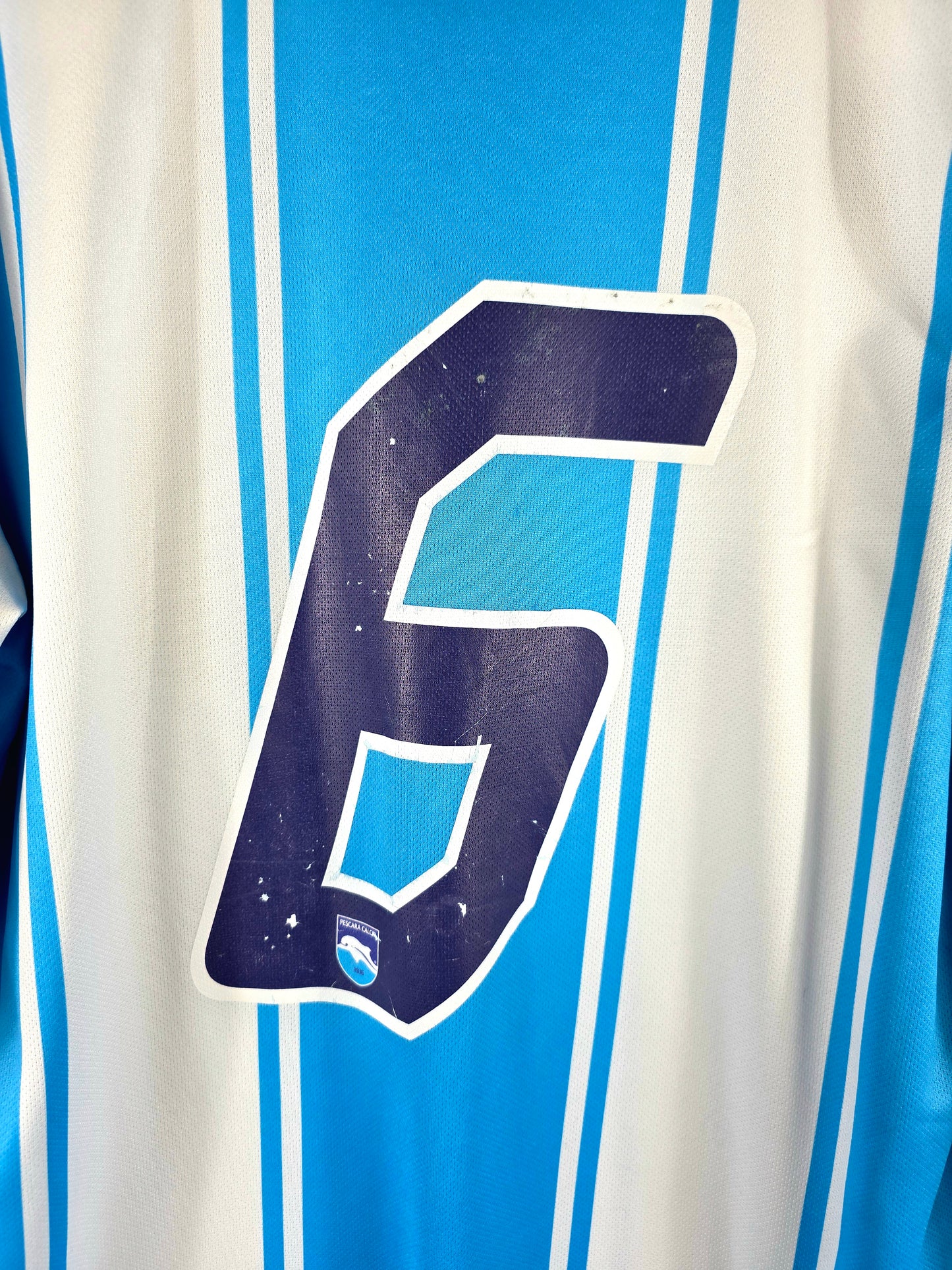 Errea Pescara 2013/14 Long Sleeve Match Issue Primavera Home Shirt XL