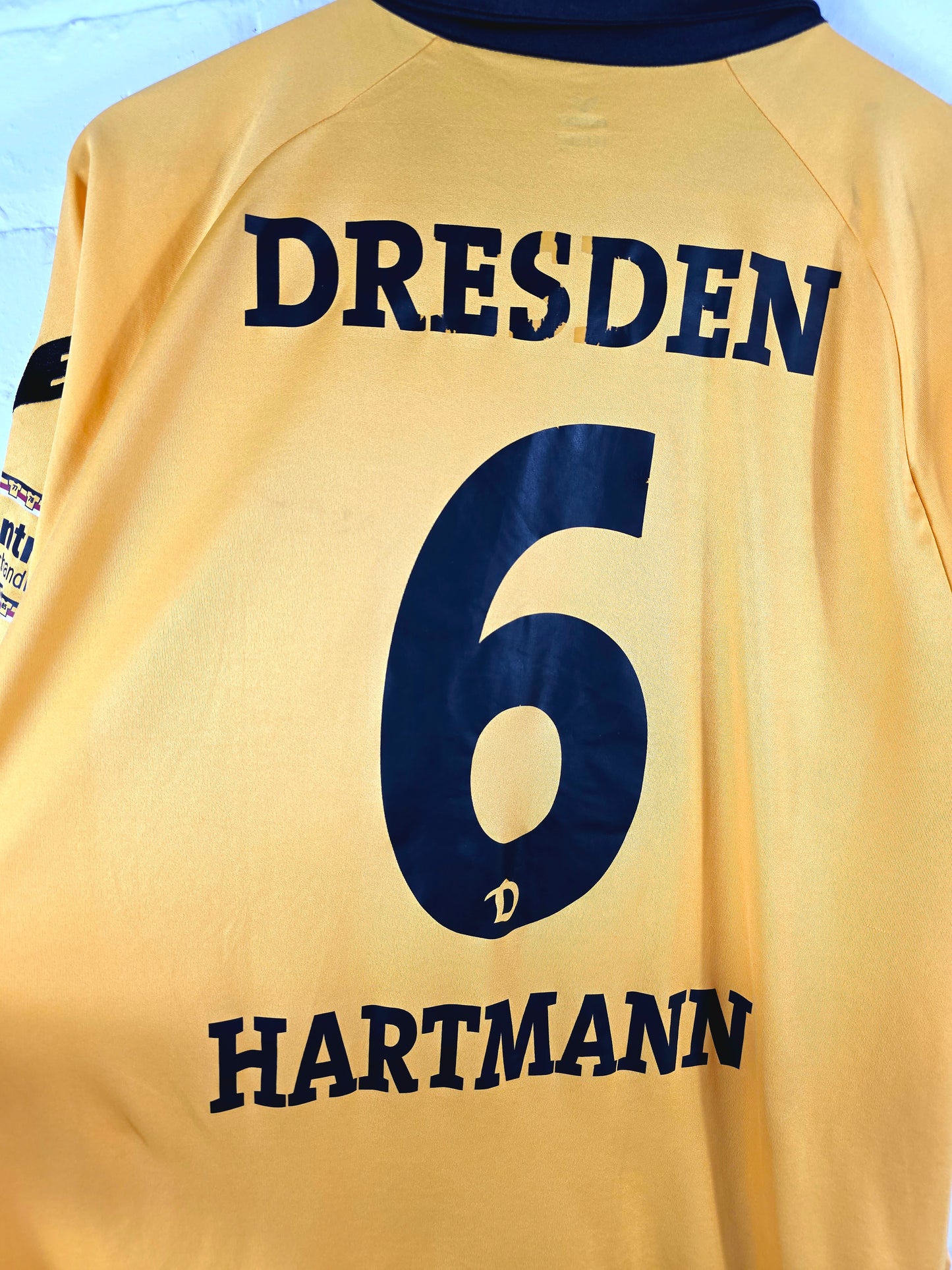 Erima Dynamo Dresden 2015/16 'Hartmann 6' Ltd Edition Home Shirt XL