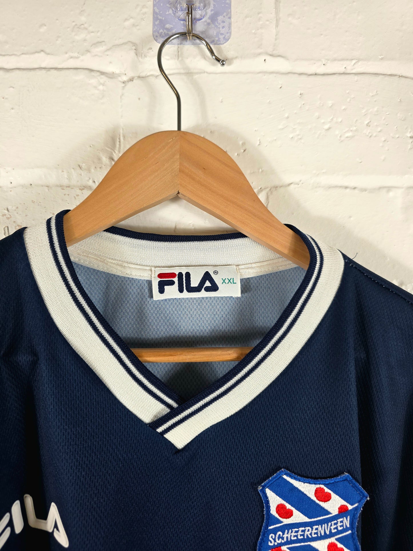 Fila Heerenveen 1998/99 'D. De Nooijer 9' Match Prepared European Away Shirt XXL
