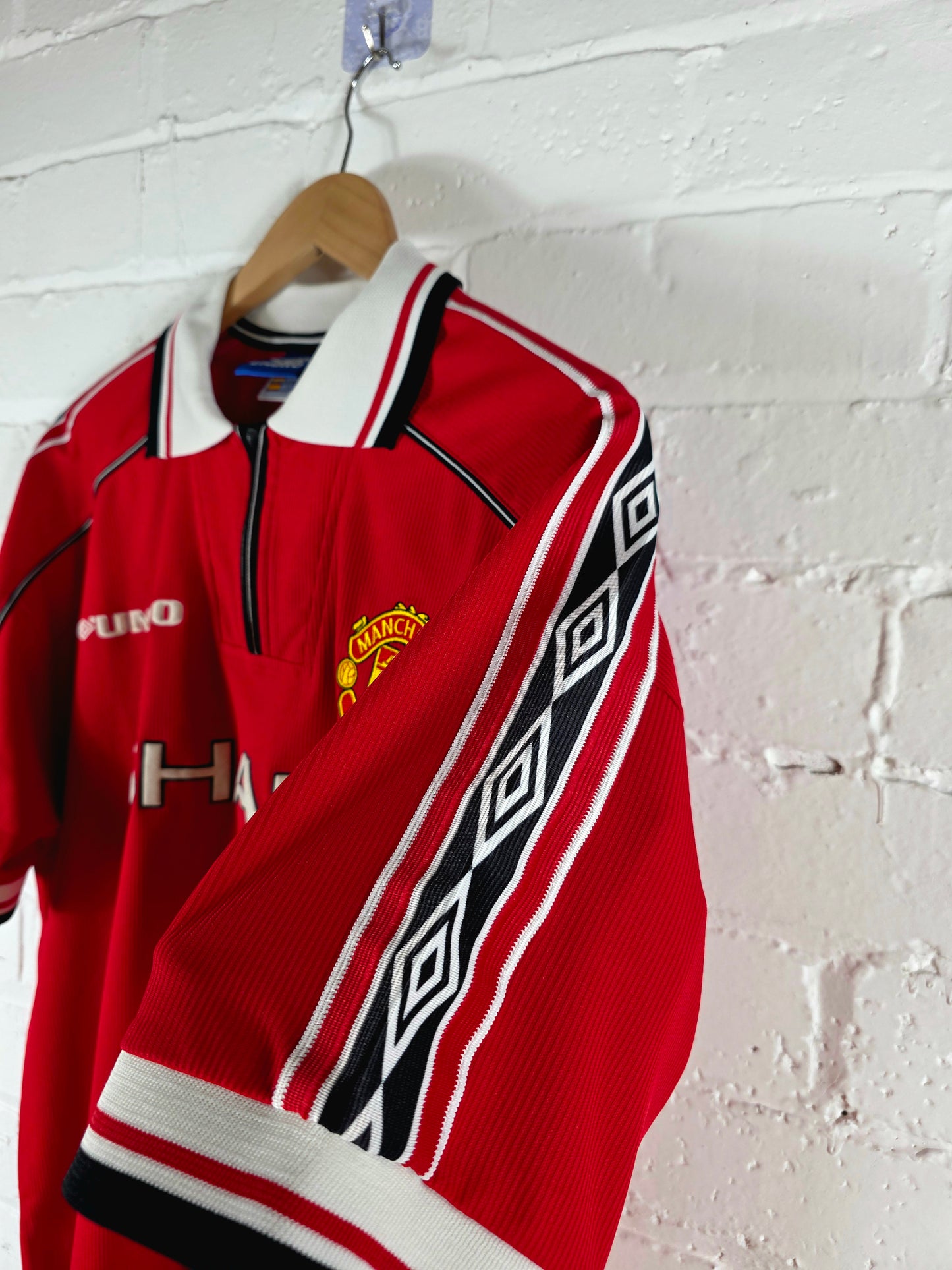 Umbro Manchester United 1998/00 Home Shirt Large