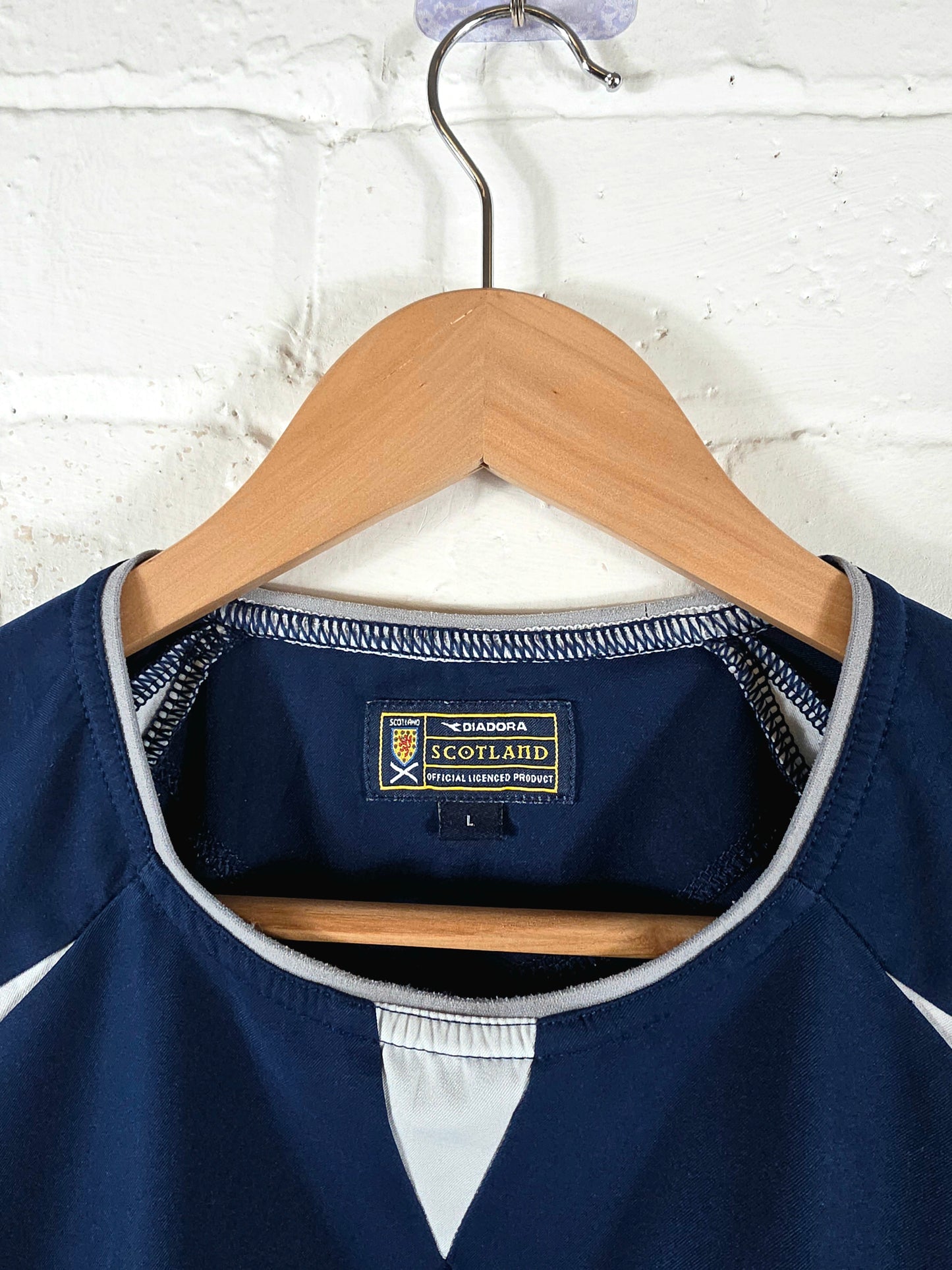 Diadora Scotland 2003/05 Home Shirt Large