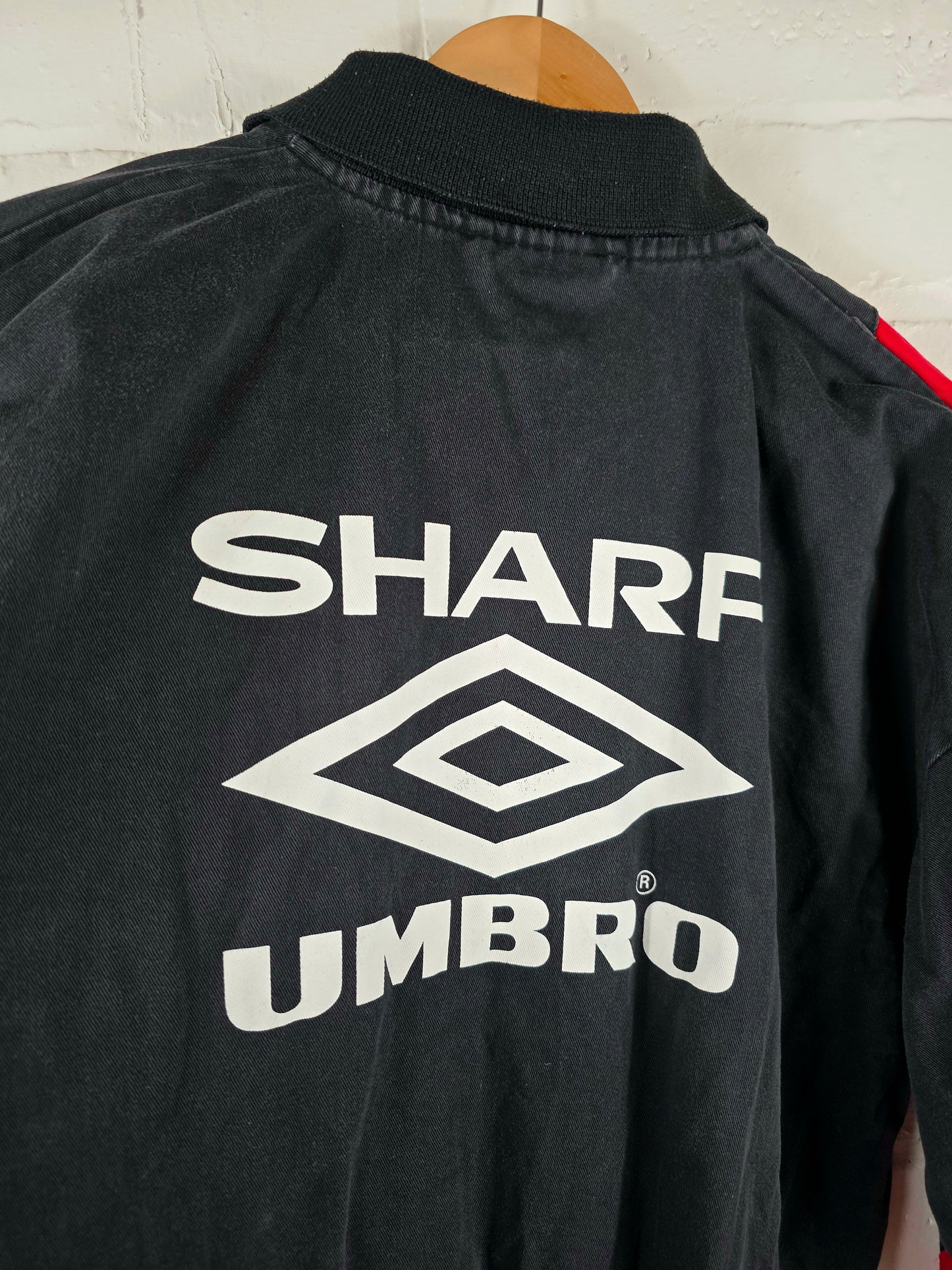 Umbro Manchester United 1992/93 Training Drill Top Large