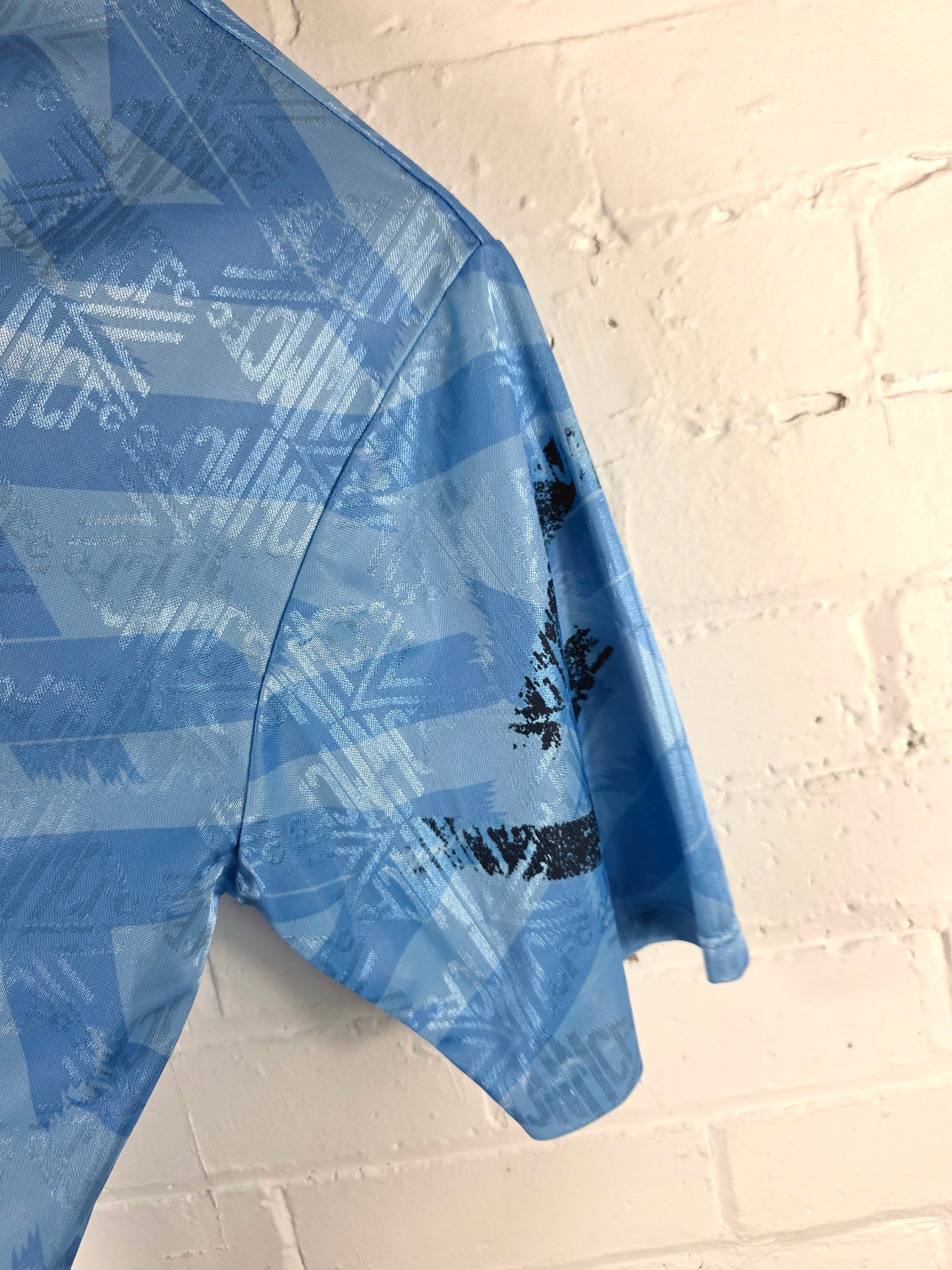 Umbro Manchester City 1991/93 Home Shirt Large