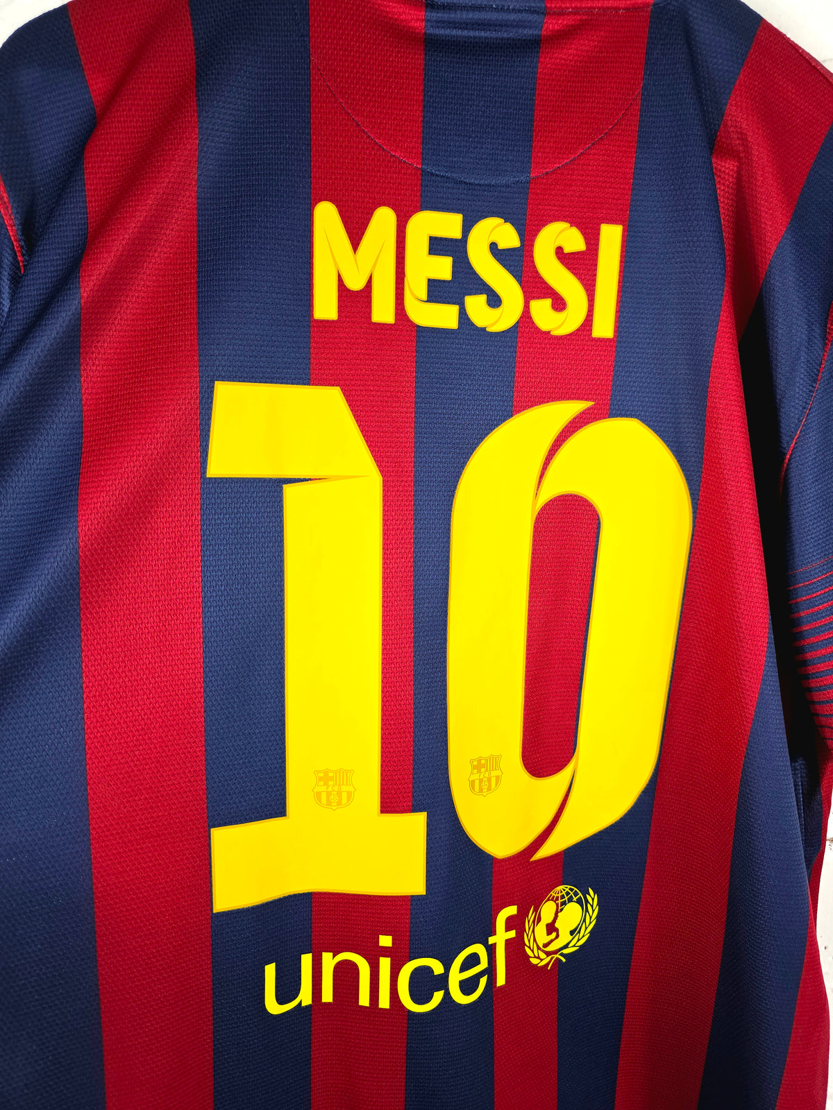 Nike Barcelona 2013/14 'Messi 10' Home Shirt Large