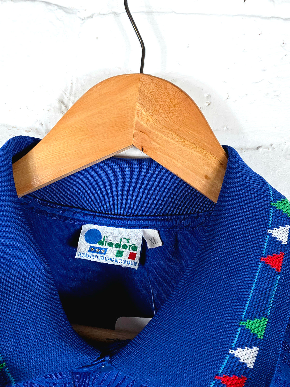 Diadora Italy 1993/94 Player Spec Home Shirt XL