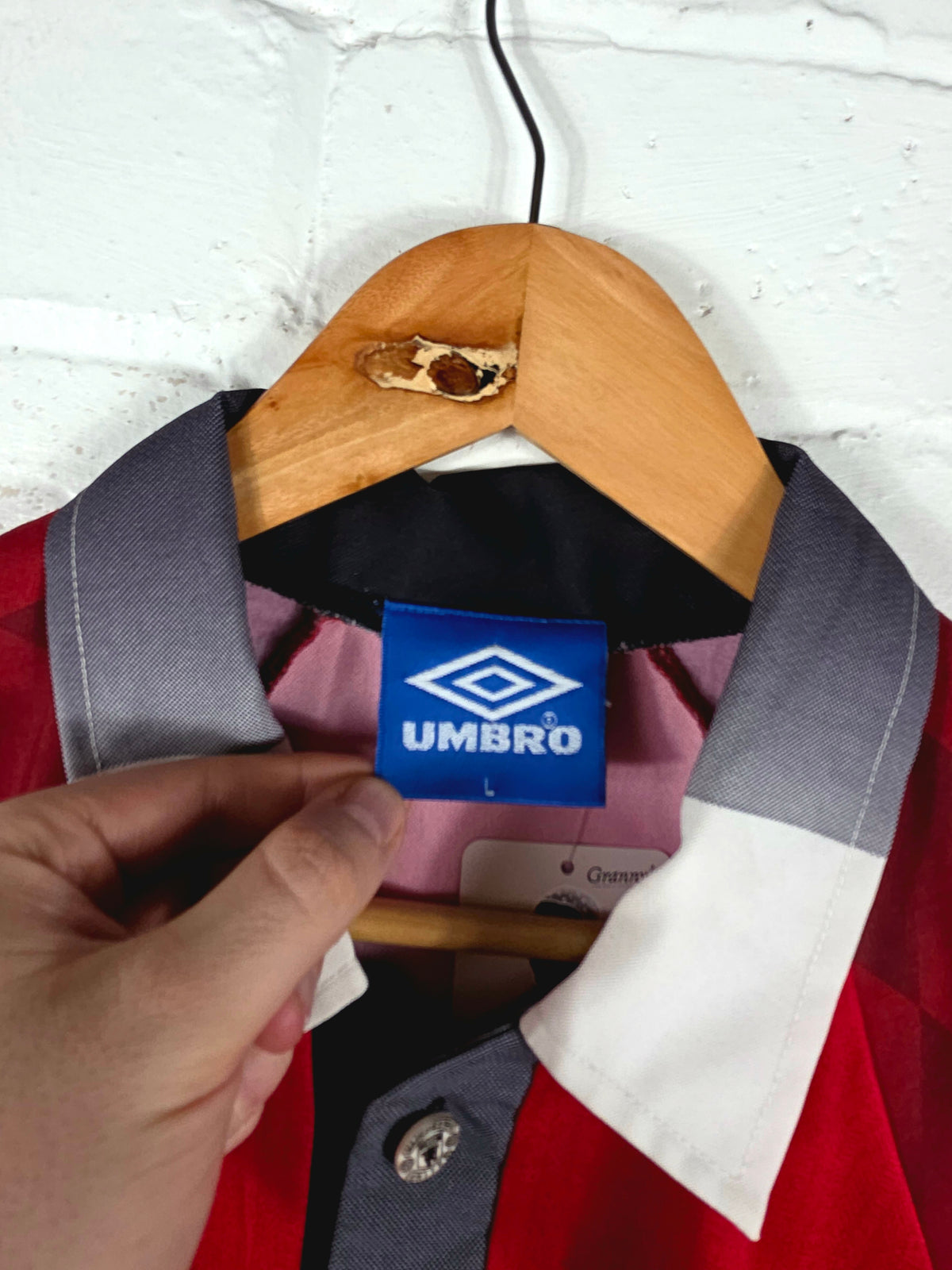 Umbro Manchester United 1996/98 Home Shirt Large