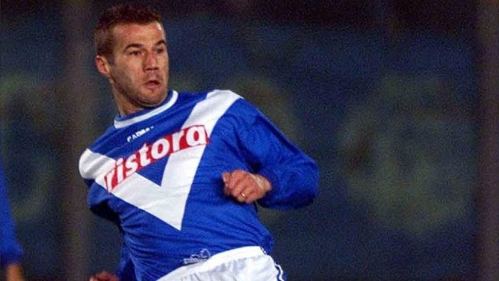 Garman Brescia 1999/00 'Zanoncelli 6' Long Sleeve Match Issue Signed Home Shirt XL